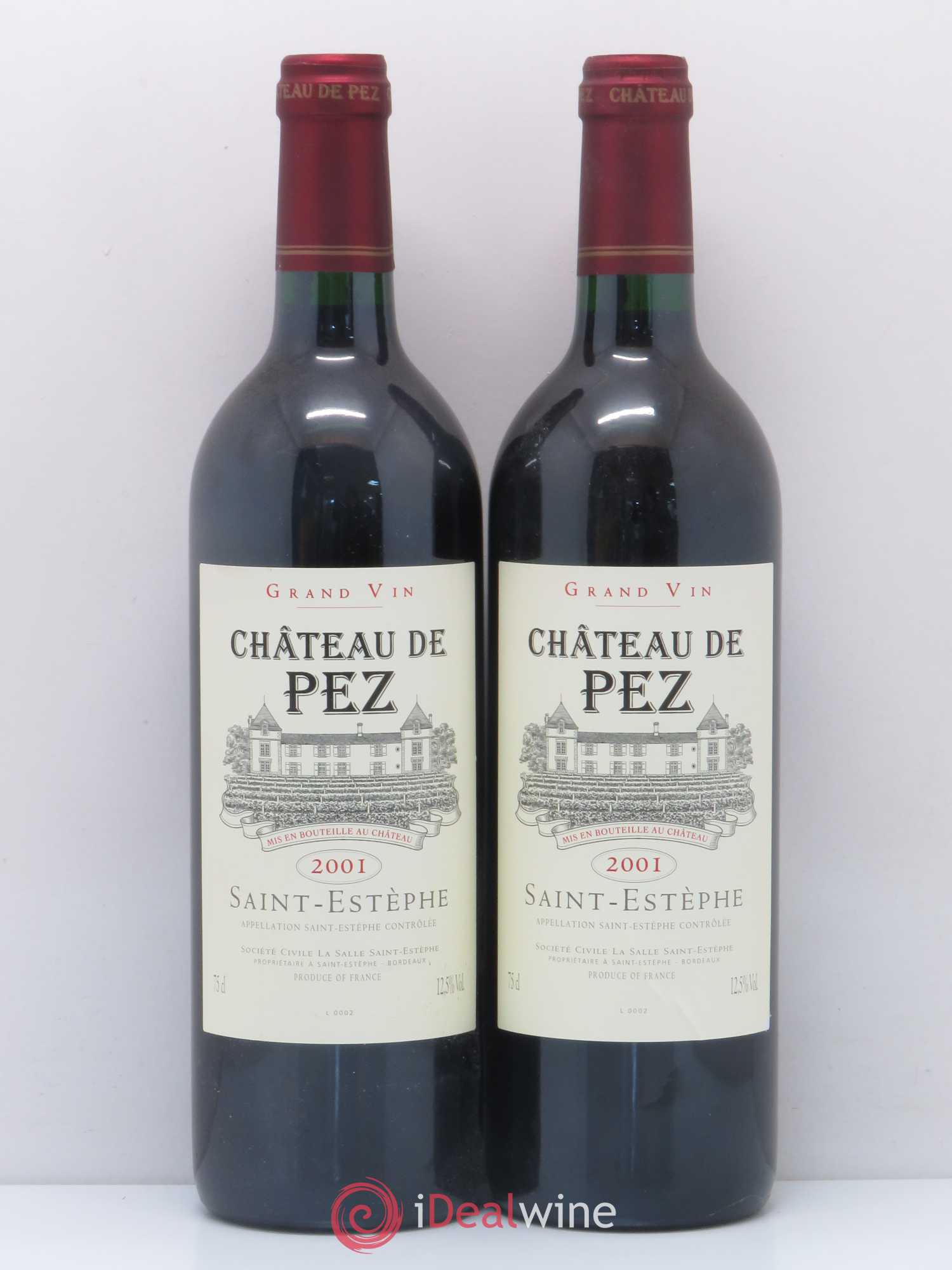 Château de Pez 2001 - Lot de 5 bouteilles - 2