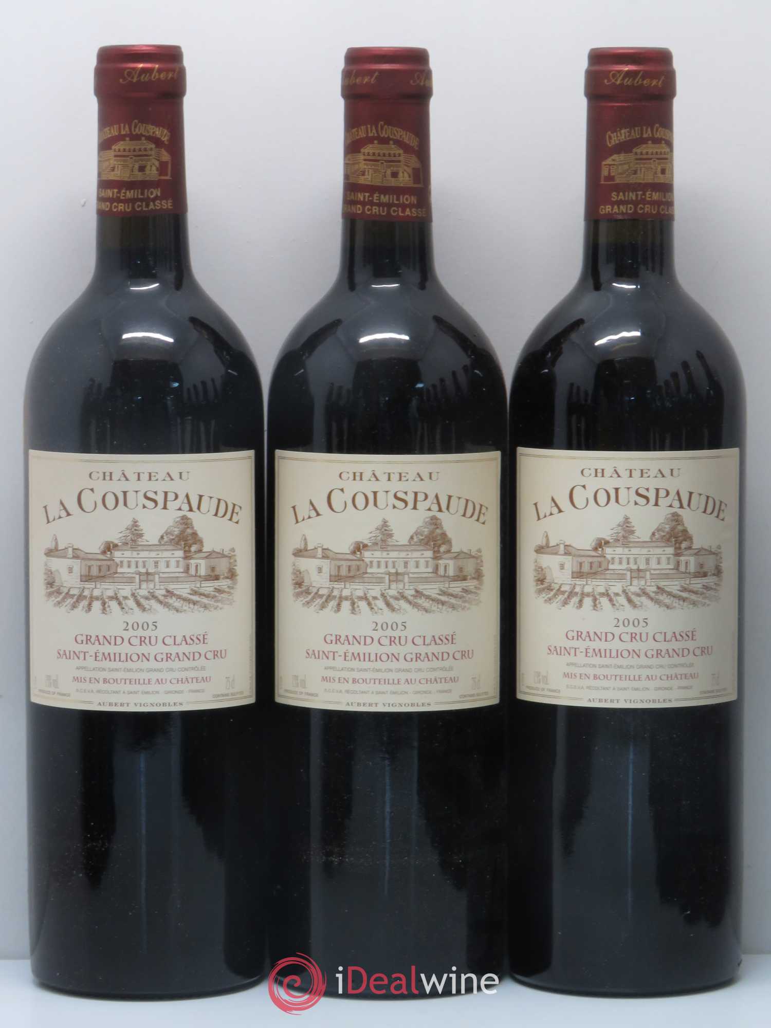 Château la Couspaude Grand Cru Classé 2005 - Lot de 12 bouteilles - 1