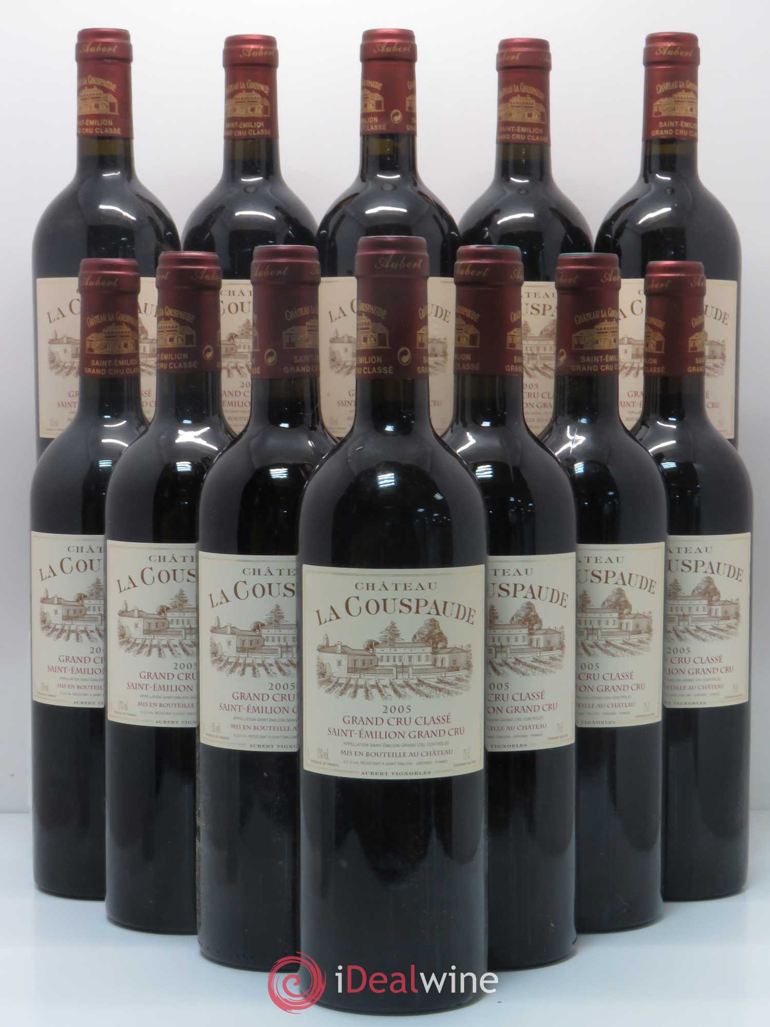 Château la Couspaude Grand Cru Classé 2005 - Lot de 12 bouteilles - 0