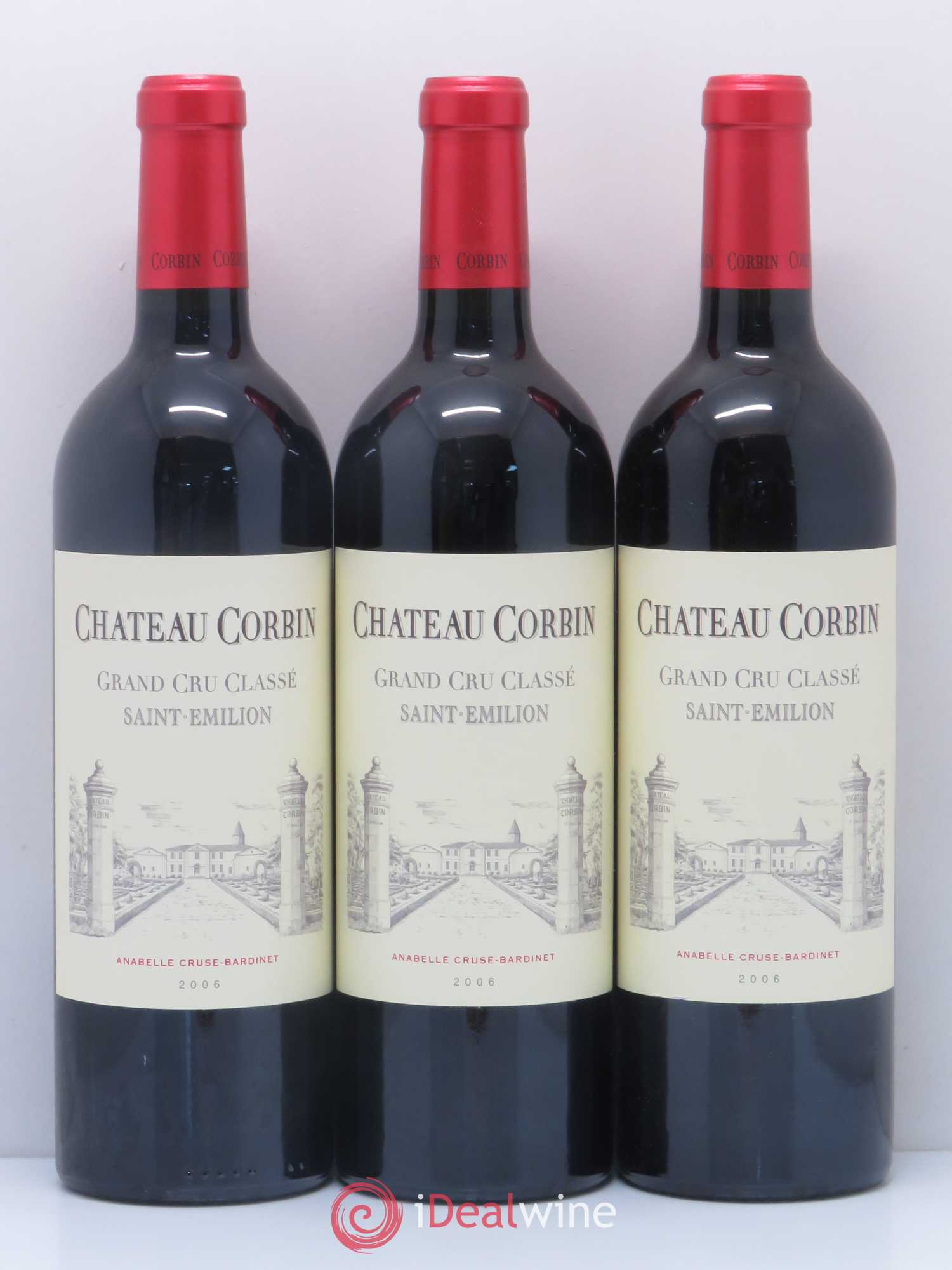 Château Corbin Grand Cru Classé 2006 - Lot de 12 bouteilles - 4