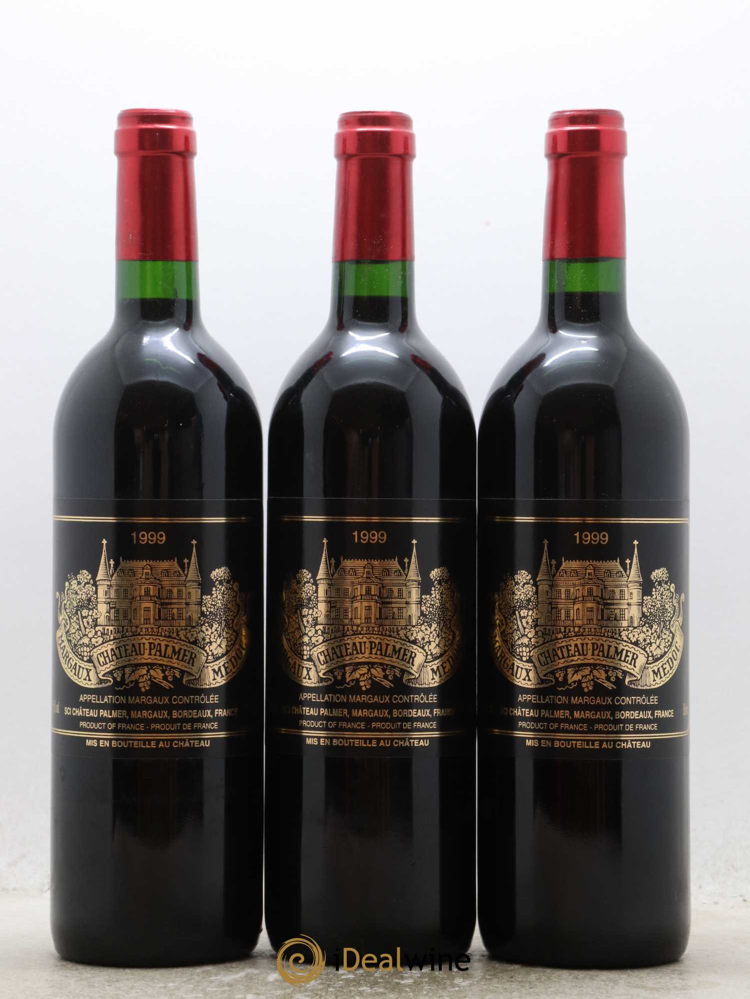 Château Palmer 3ème Grand Cru Classé 1999 - Posten von 12 Flaschen - 1