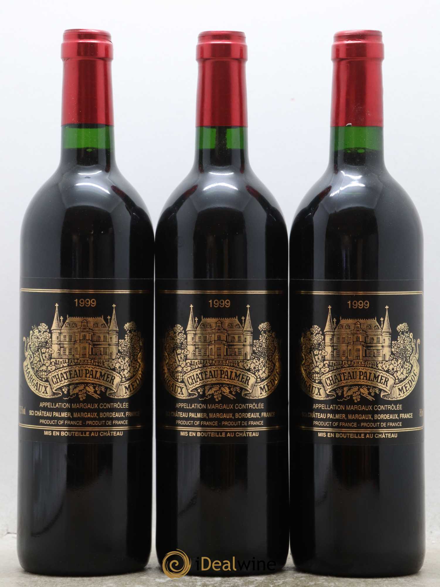 Château Palmer 3ème Grand Cru Classé 1999 - Posten von 12 Flaschen - 1