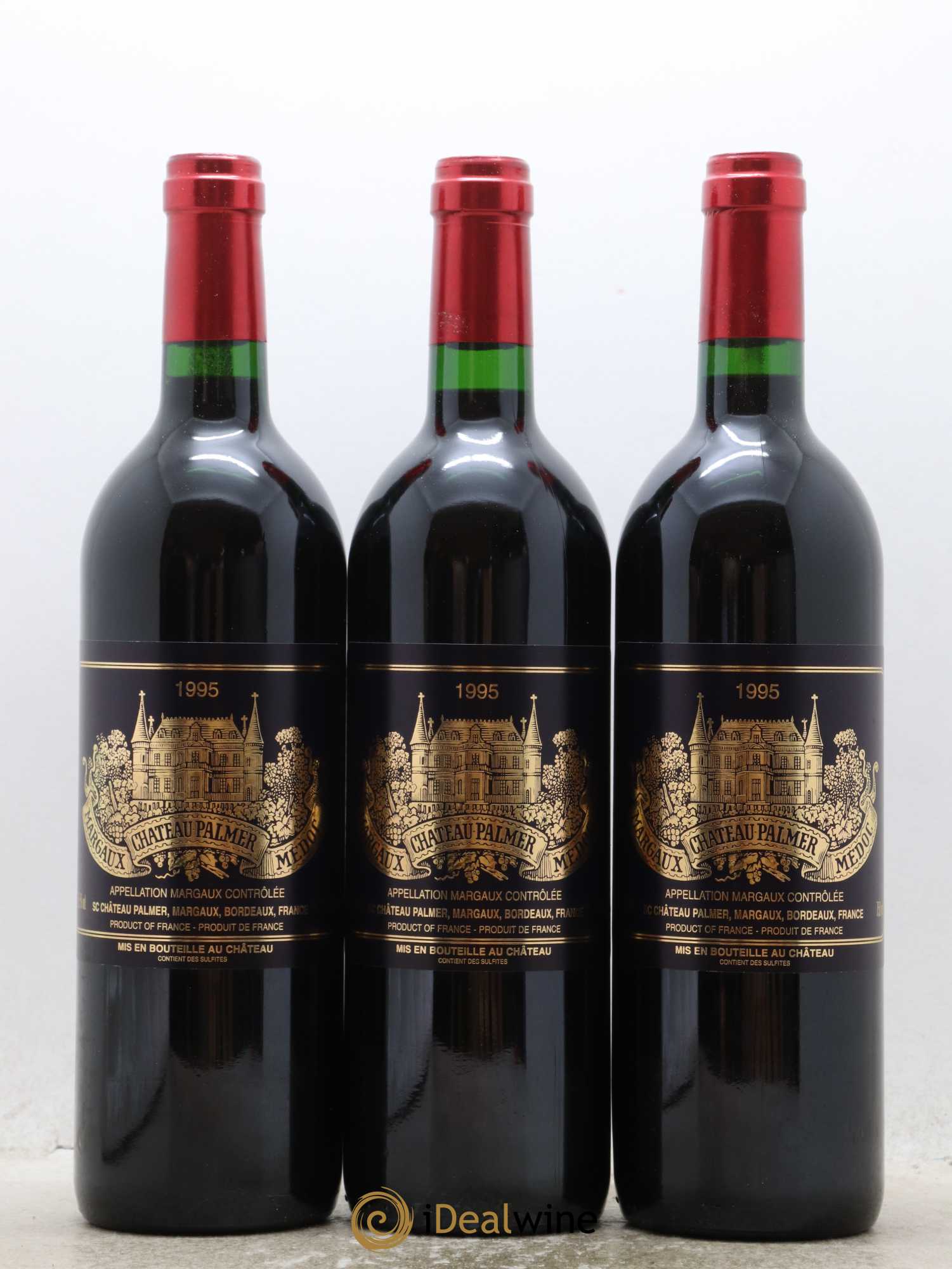 Château Palmer 3ème Grand Cru Classé 1995 - Lot de 12 bouteilles - 4