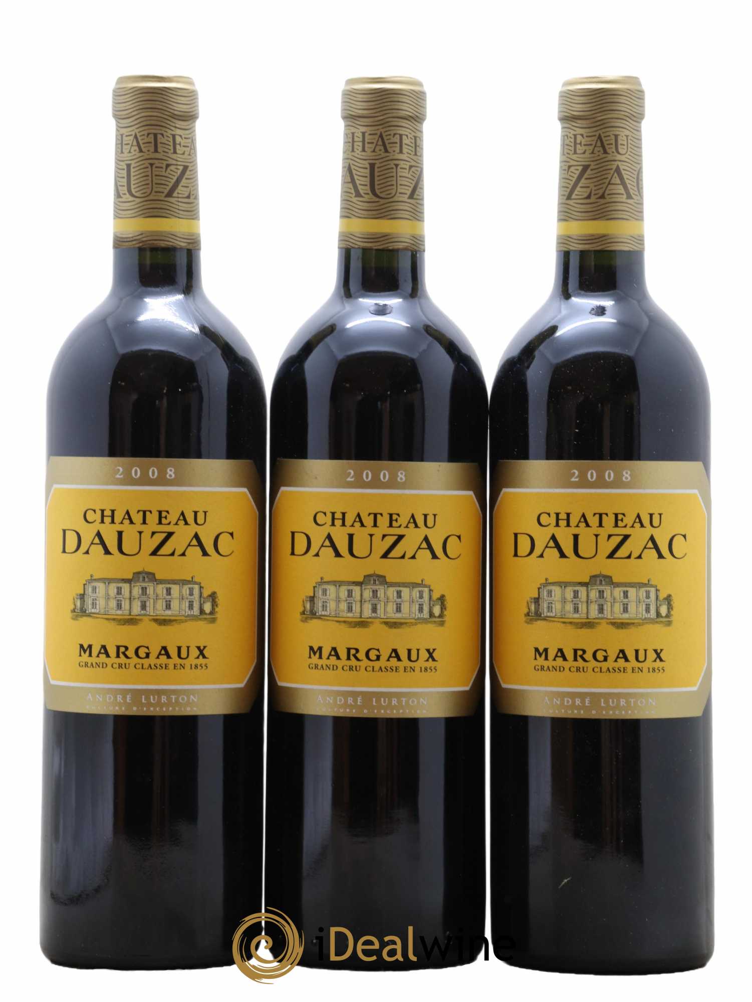 Château Dauzac 5ème Grand Cru Classé 2008 - Lot de 12 bouteilles - 1