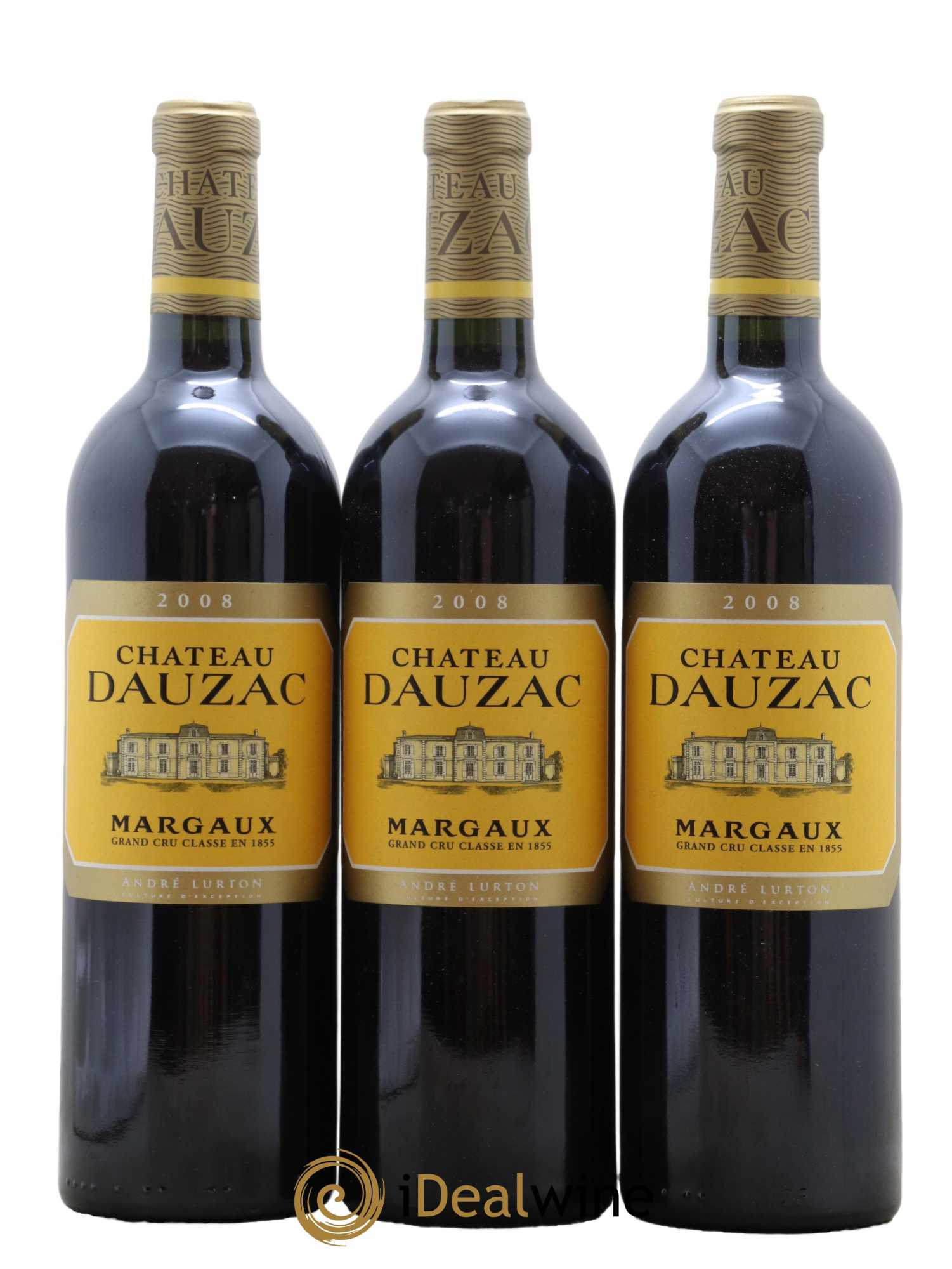 Château Dauzac 5ème Grand Cru Classé 2008 - Lot de 12 bouteilles - 2