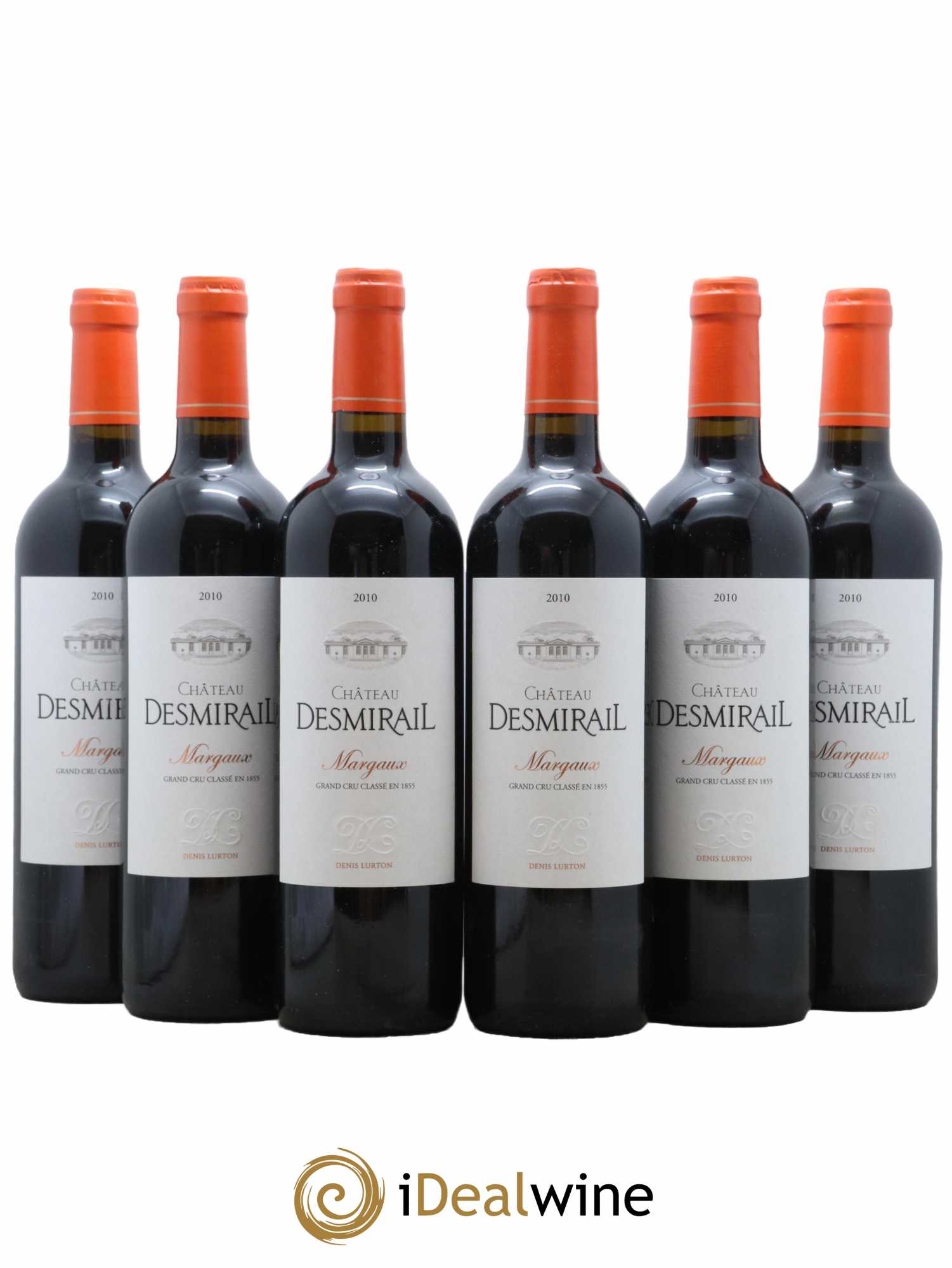 Château Desmirail 3ème Grand Cru Classé 2010 - Lot de 6 bouteilles - 0