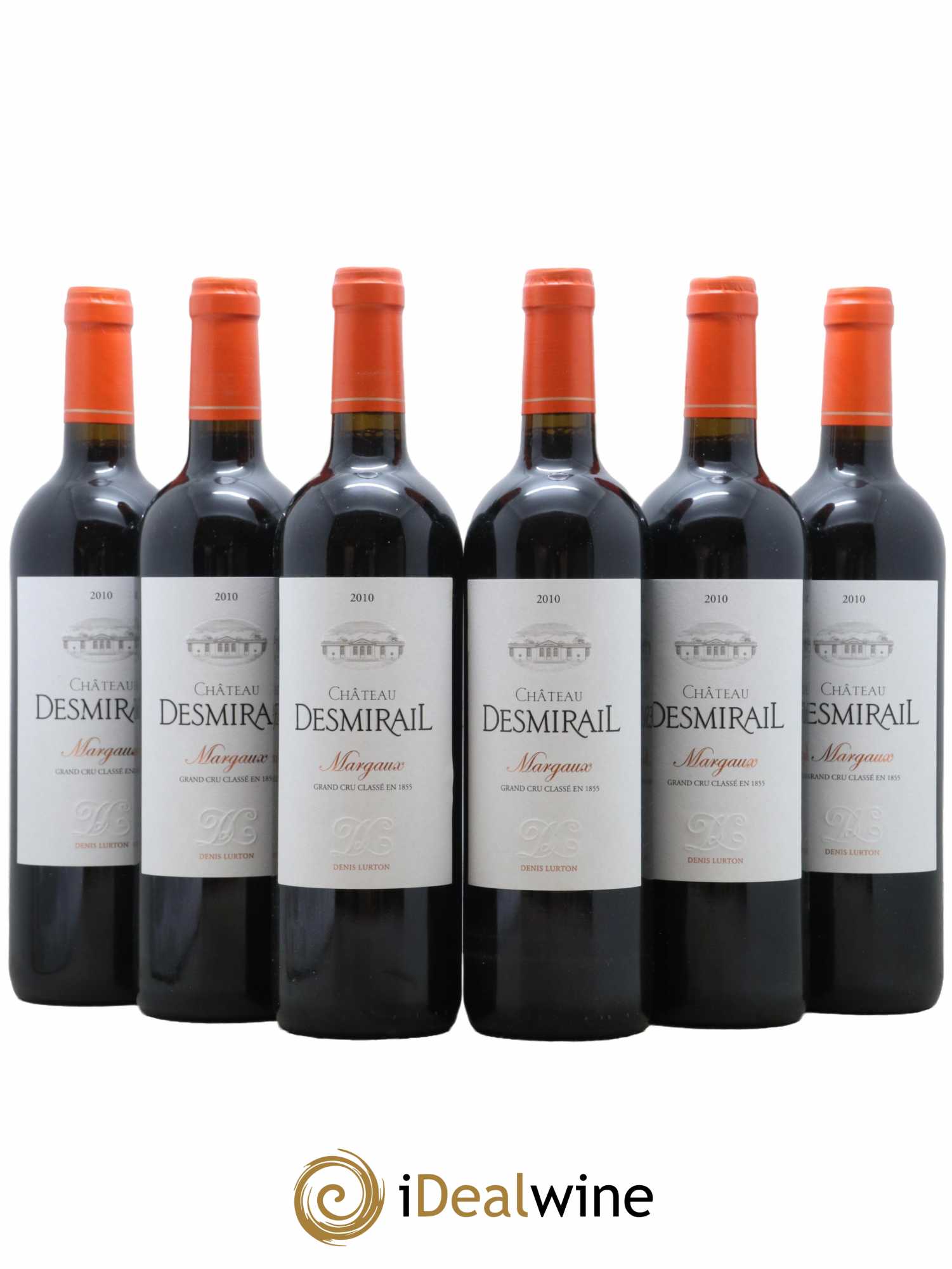 Château Desmirail 3ème Grand Cru Classé 2010 - Lot de 6 bouteilles - 0