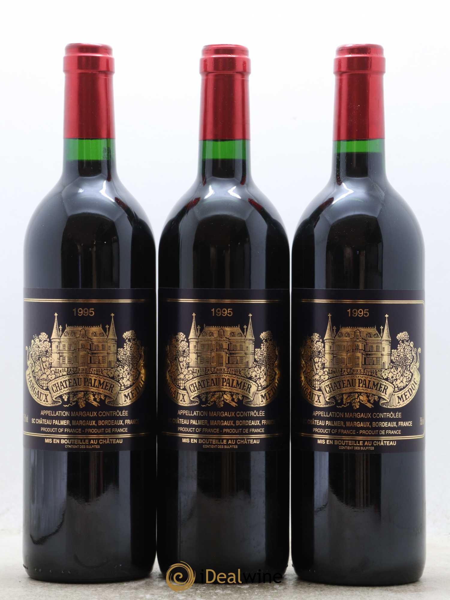 Château Palmer 3ème Grand Cru Classé 1995 - Lot de 12 bouteilles - 2