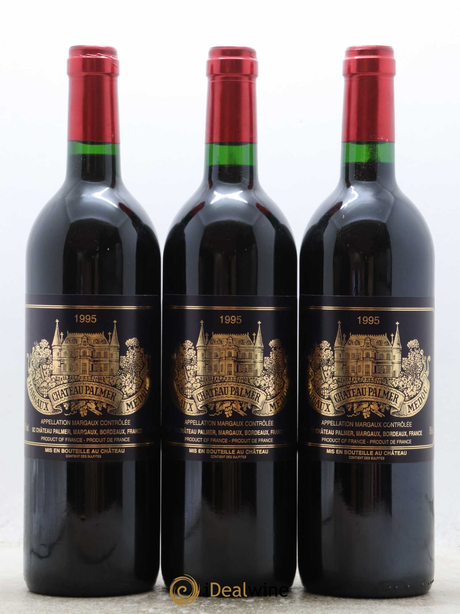 Château Palmer 3ème Grand Cru Classé 1995 - Lot de 12 bouteilles - 4