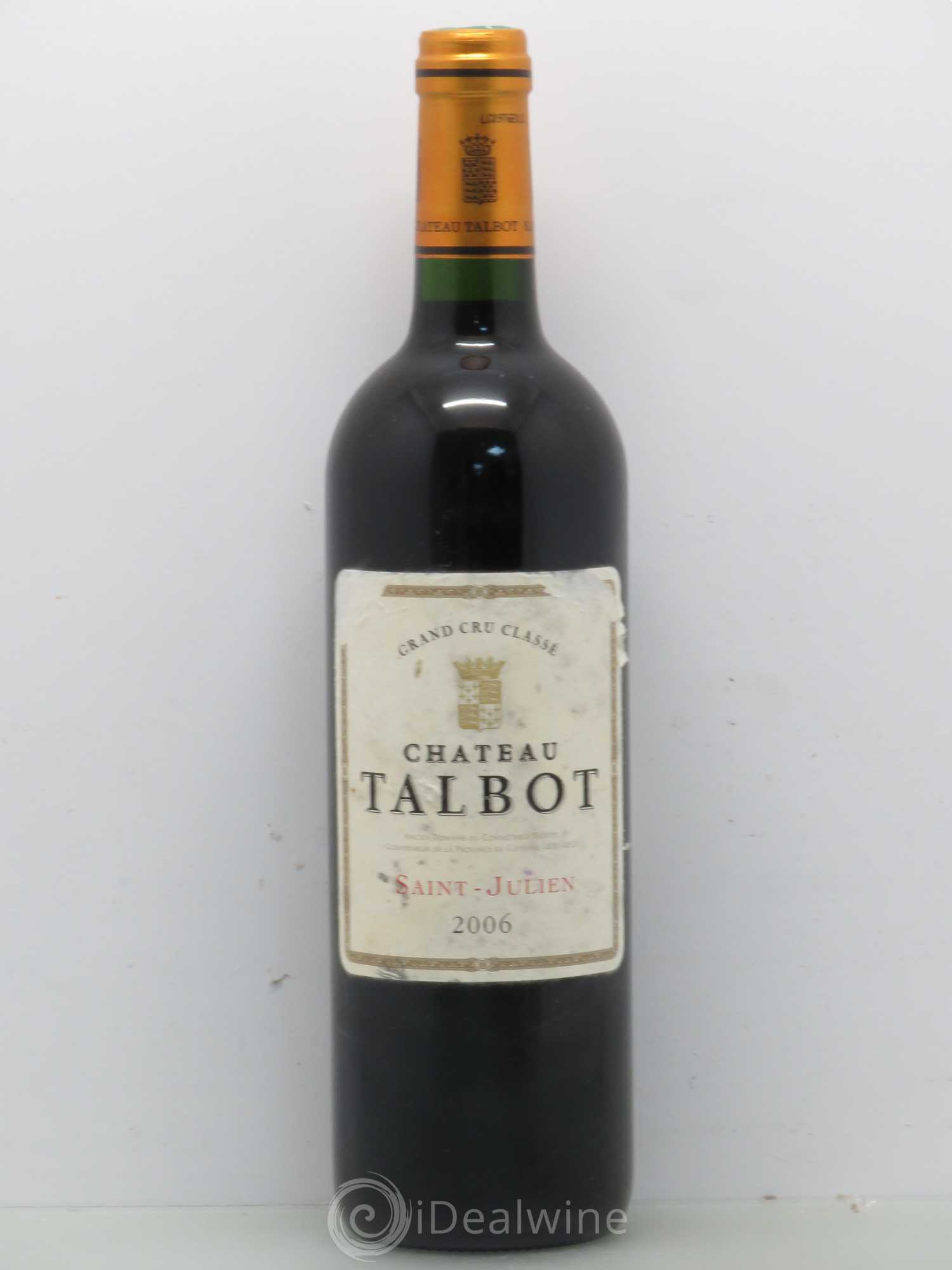 Château Talbot 4ème Grand Cru Classé 2006 - Lot de 1 bouteille - 0