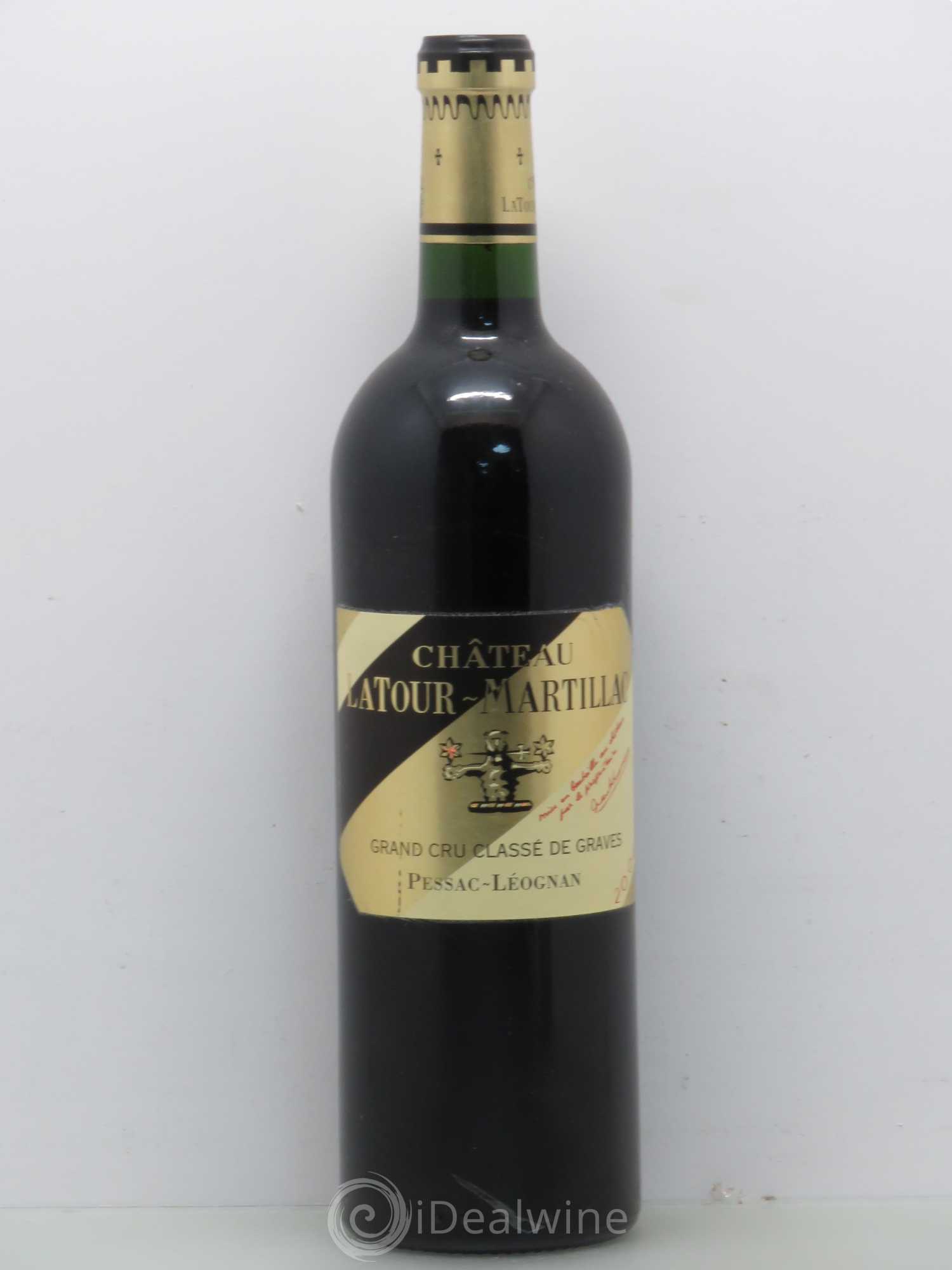 Château Latour-Martillac Cru Classé de Graves 2008 - Lot de 1 bouteille - 0