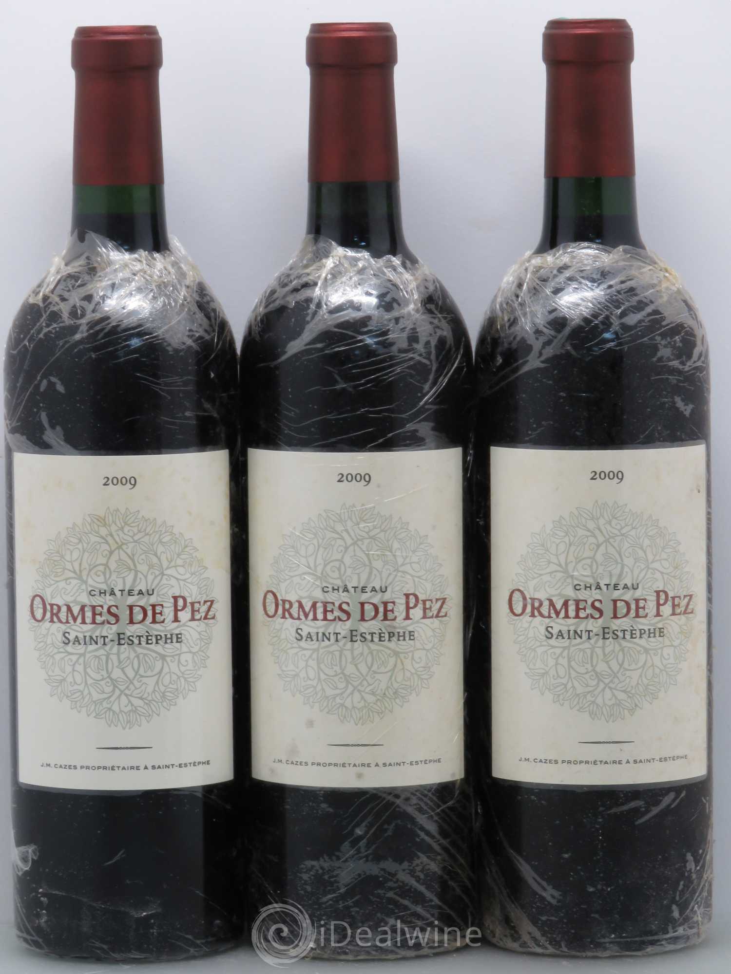 Château les Ormes de Pez 2009 - Lot de 3 bouteilles - 0