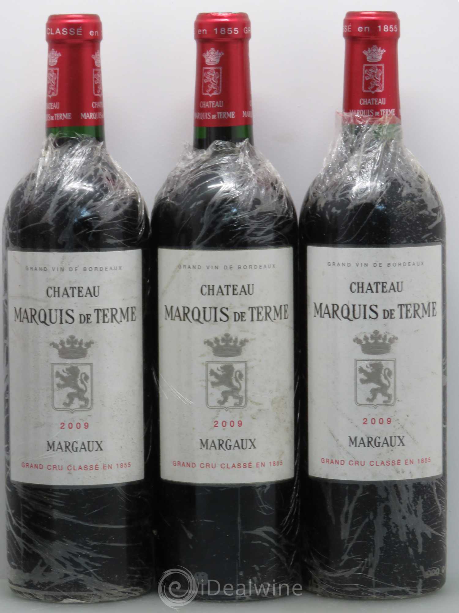 Château Marquis de Terme 4ème Grand Cru Classé 2009 - Lot de 6 bouteilles - 1