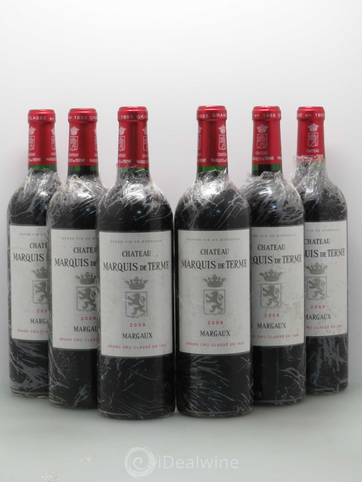 Château Marquis de Terme 4ème Grand Cru Classé 2009 - Lot de 6 bouteilles - 0