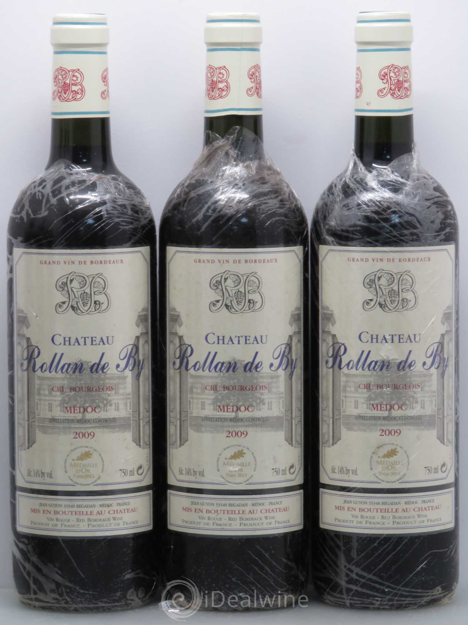 Château Rollan de By Cru Bourgeois 2009 - Lot de 6 bouteilles - 1