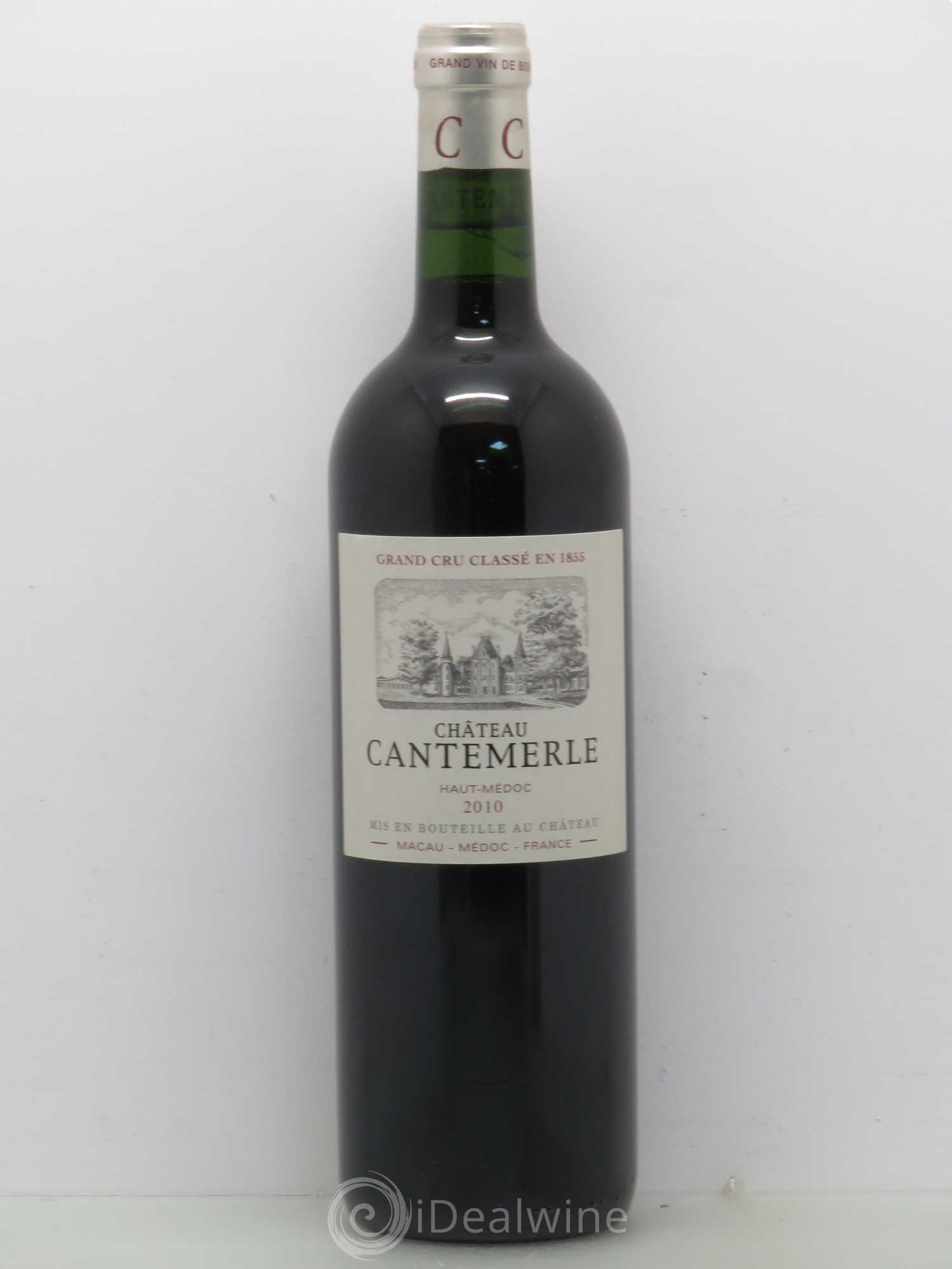 Château Cantemerle 5ème Grand Cru Classé 2010 - Lot de 1 bouteille - 0