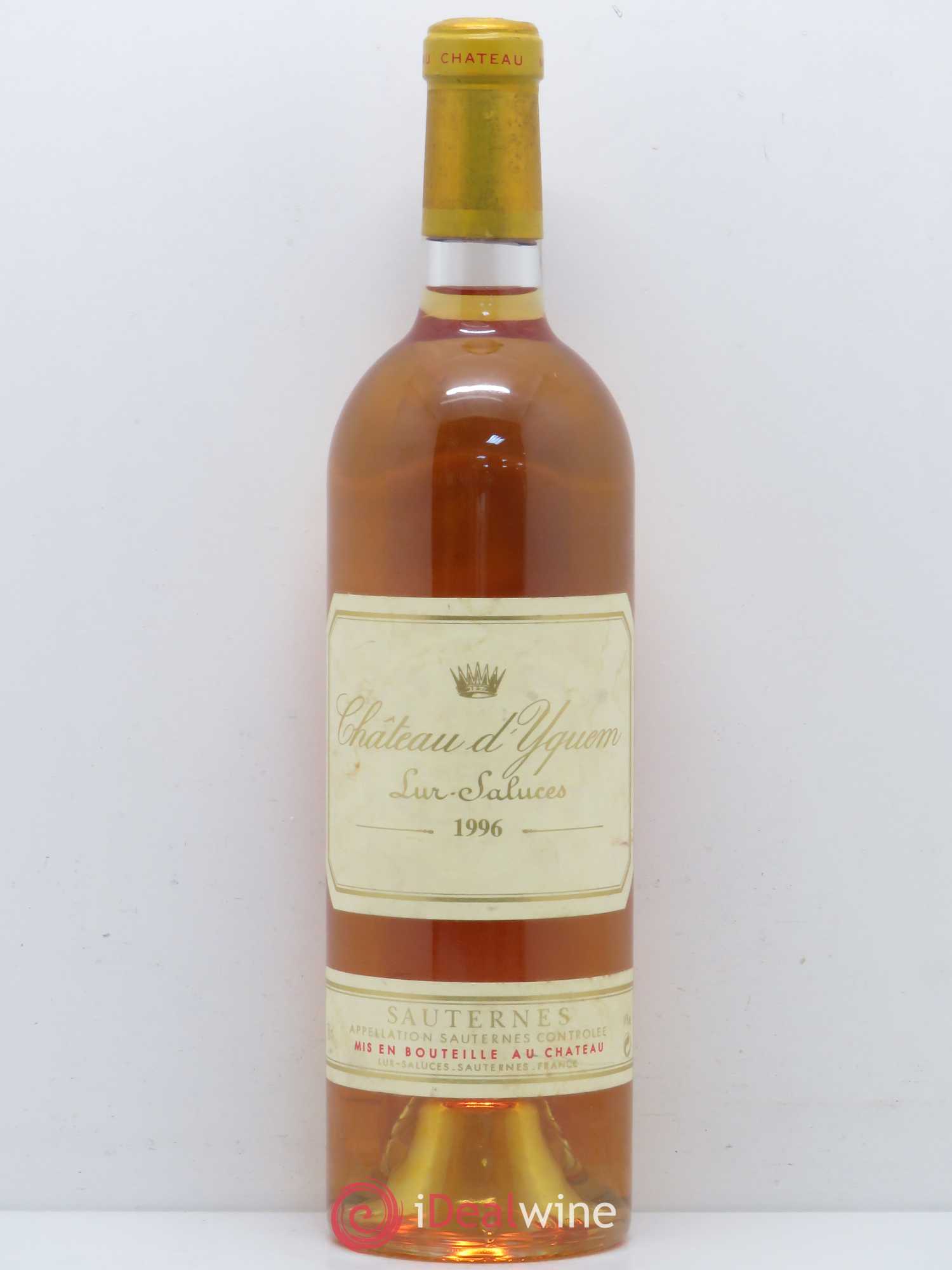 Château d' Yquem 1er Cru Classé Supérieur 1996 - Lot de 1 bouteille - 0