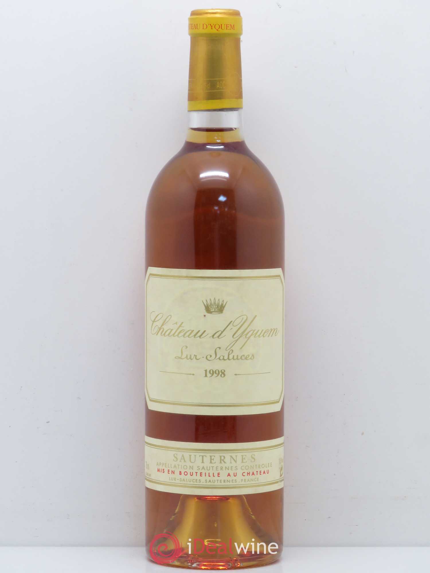 Château d' Yquem 1er Cru Classé Supérieur 1998 - Lotto di 1 bottiglia - 0