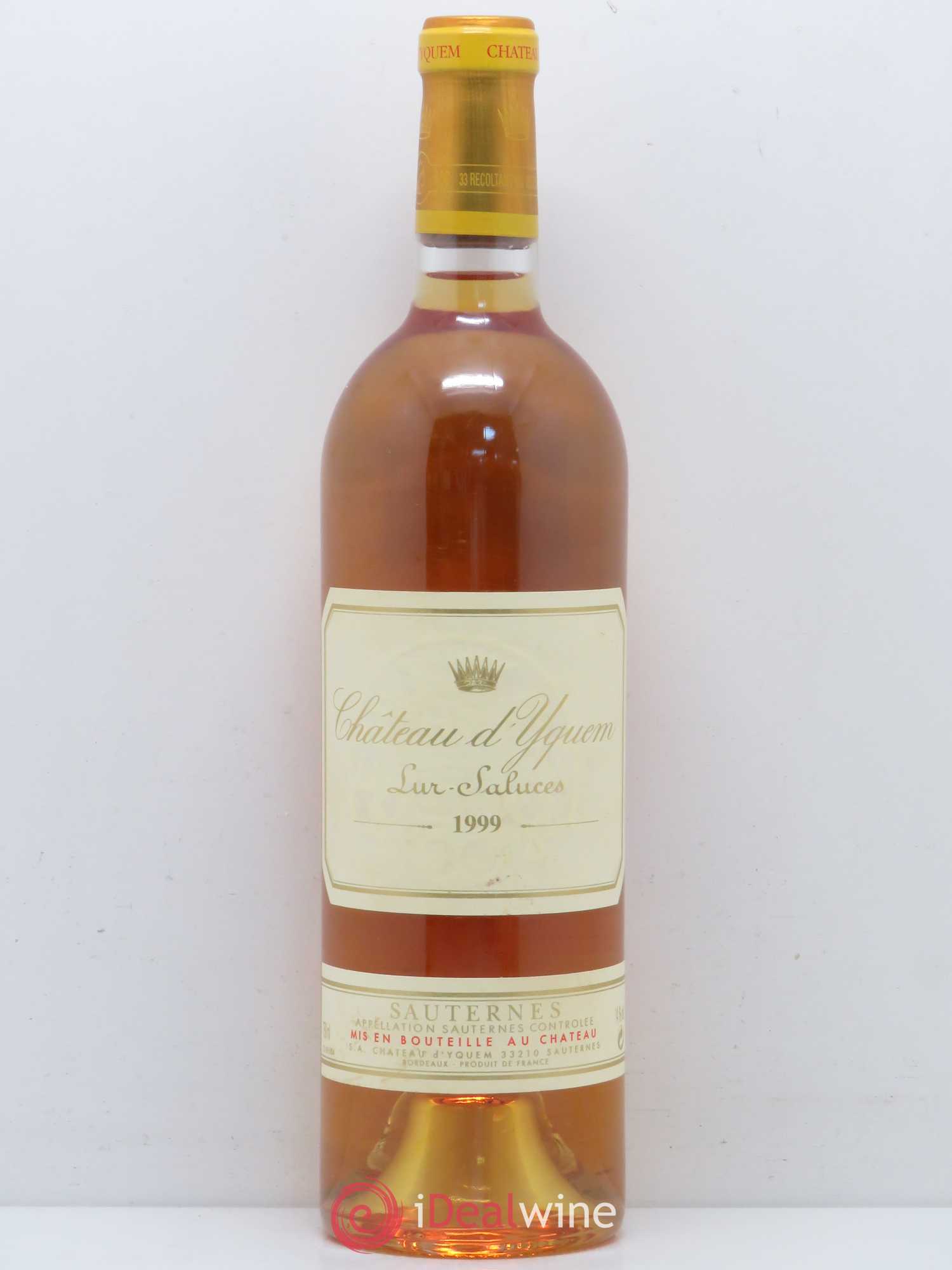 Château d' Yquem 1er Cru Classé Supérieur 1999 - Lotto di 1 bottiglia - 0