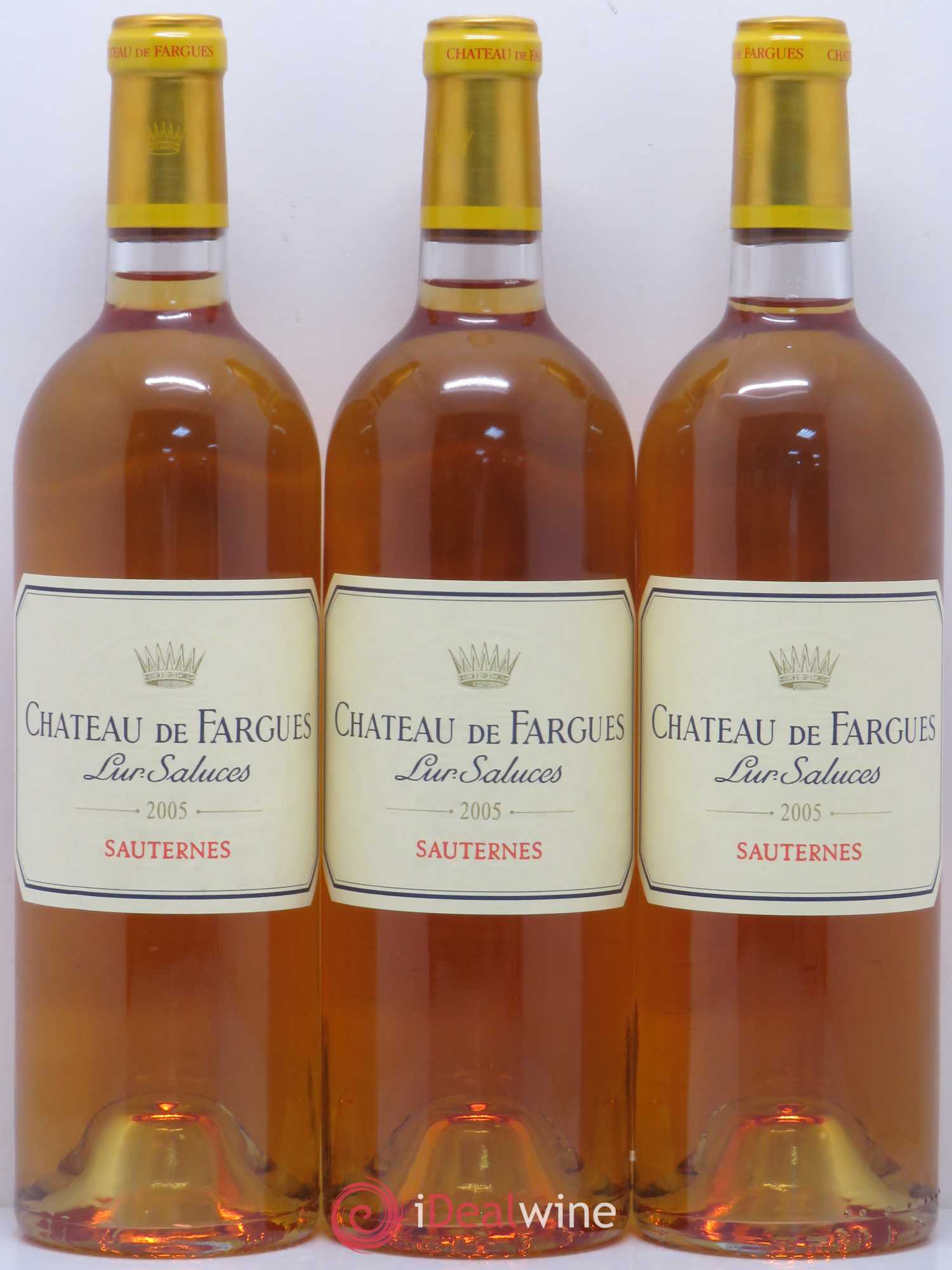 Château de Fargues 2005 - Lotto di 3 bottiglie - 0