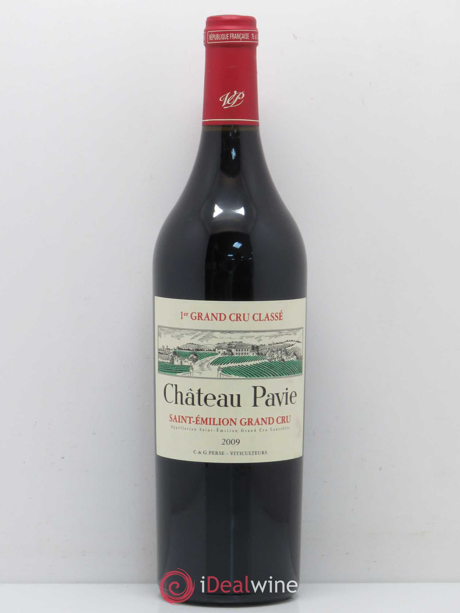 Château Pavie 1er Grand Cru Classé A 2009 - Lot de 1 bouteille - 0