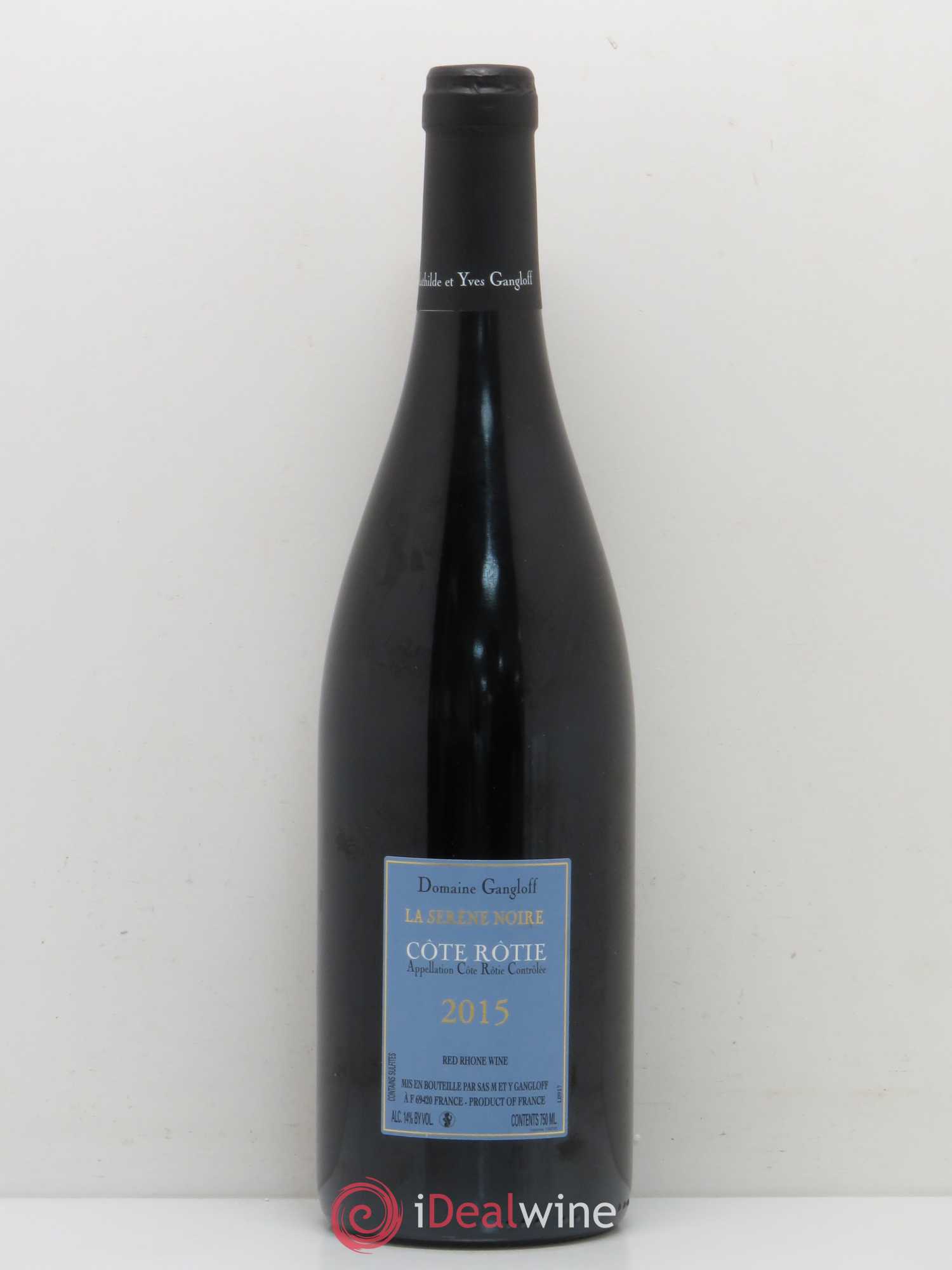 Côte-Rôtie La Sereine Noire Gangloff (Domaine) 2015 - Lot de 1 bouteille - 1