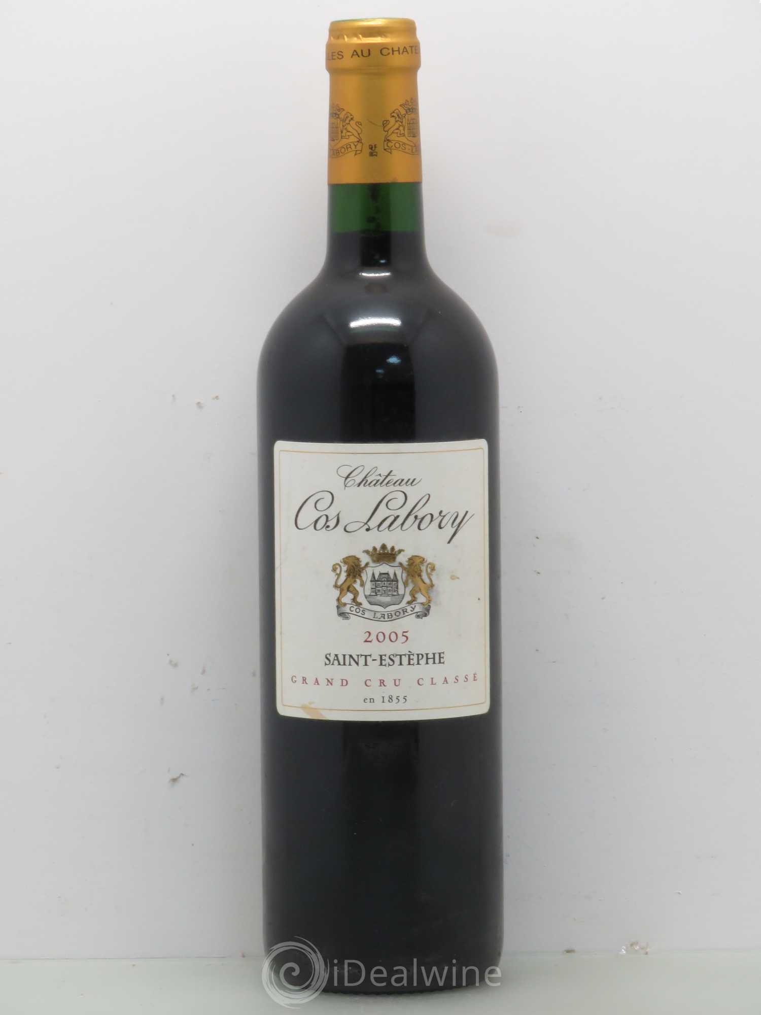 Château Cos Labory 5ème Grand Cru Classé 2005 - Lot de 1 bouteille - 0