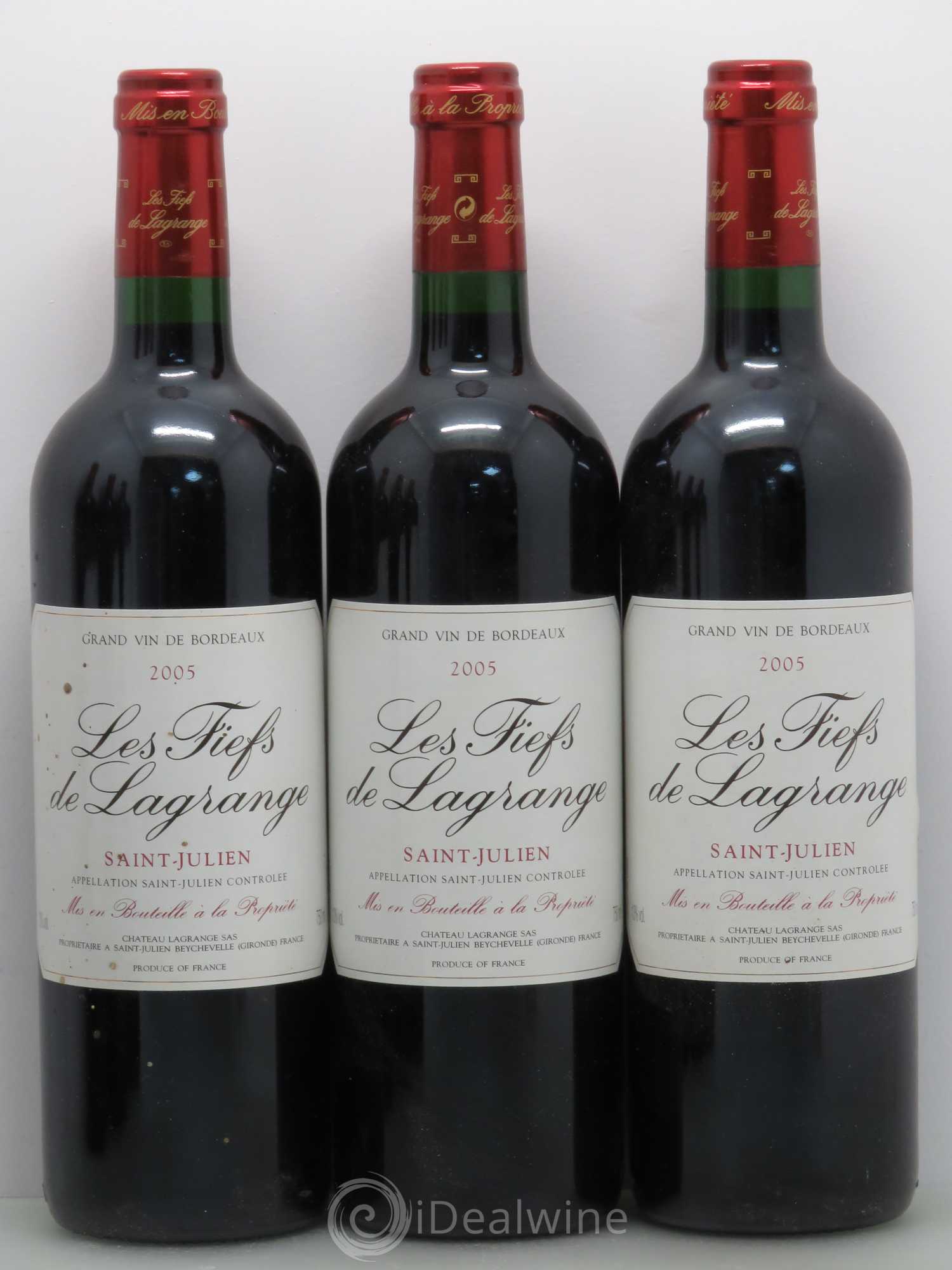 Les Fiefs de Lagrange Second Vin 2005 - Lot de 6 bouteilles - 1