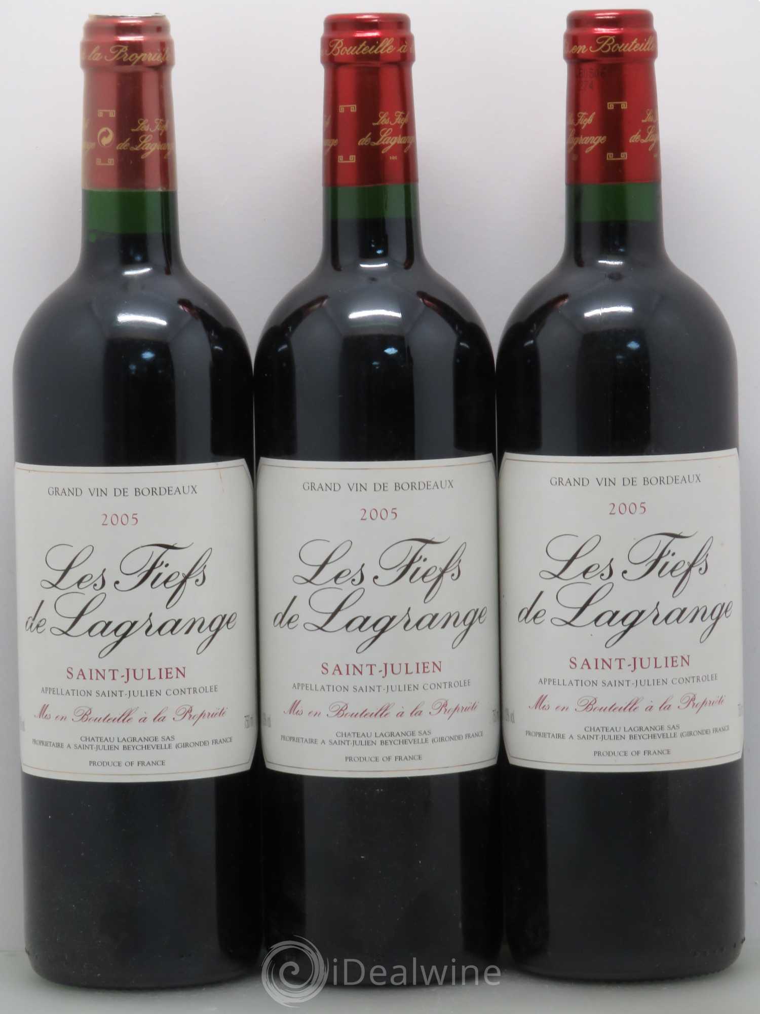 Les Fiefs de Lagrange Second Vin 2005 - Lot de 6 bouteilles - 2