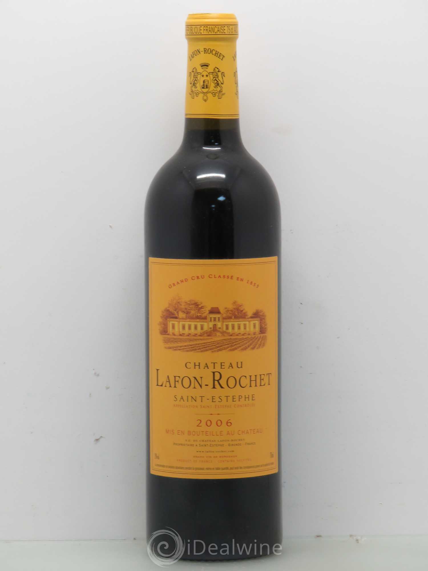 Château Lafon Rochet 4ème Grand Cru Classé 2006 - Lot de 1 bouteille - 0