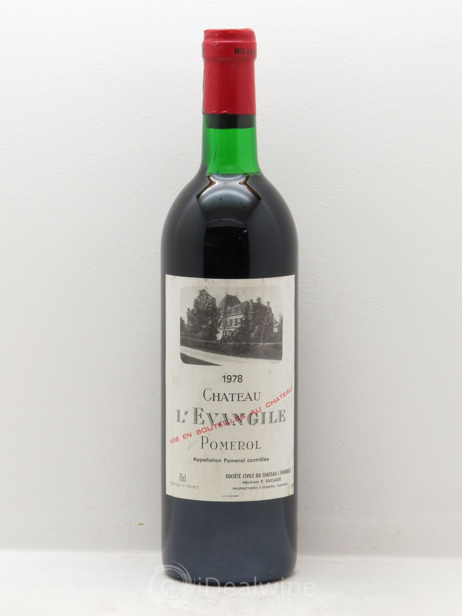 Château l' Évangile 1978 - Lot de 1 bouteille - 0