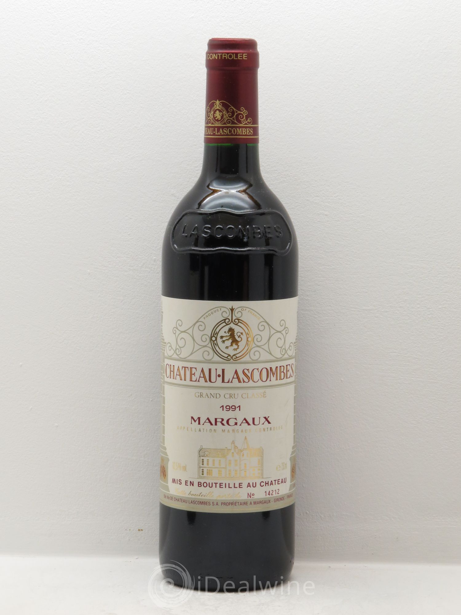 Château Lascombes 2ème Grand Cru Classé 1991 - Lot de 6 bouteilles - 0