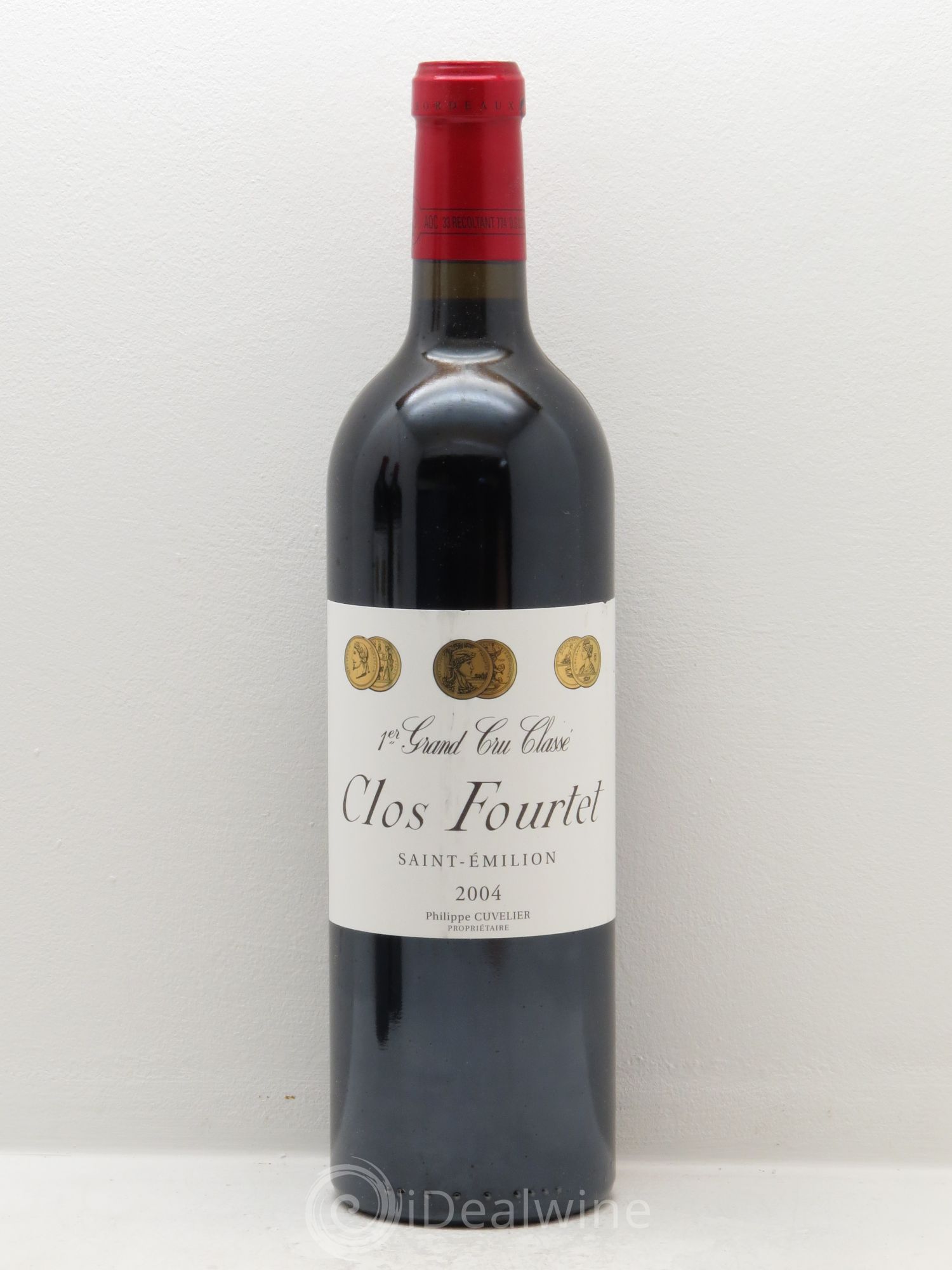 Clos Fourtet 1er Grand Cru Classé B 2004 - Lot de 12 bouteilles - 0