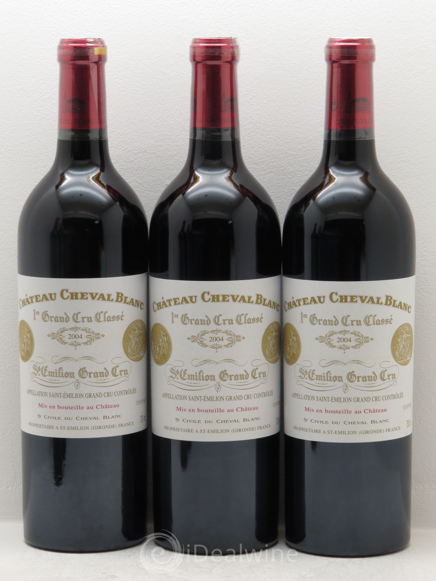 Château Cheval Blanc 1er Grand Cru Classé A 2004 - Lot de 6 bouteilles - 2