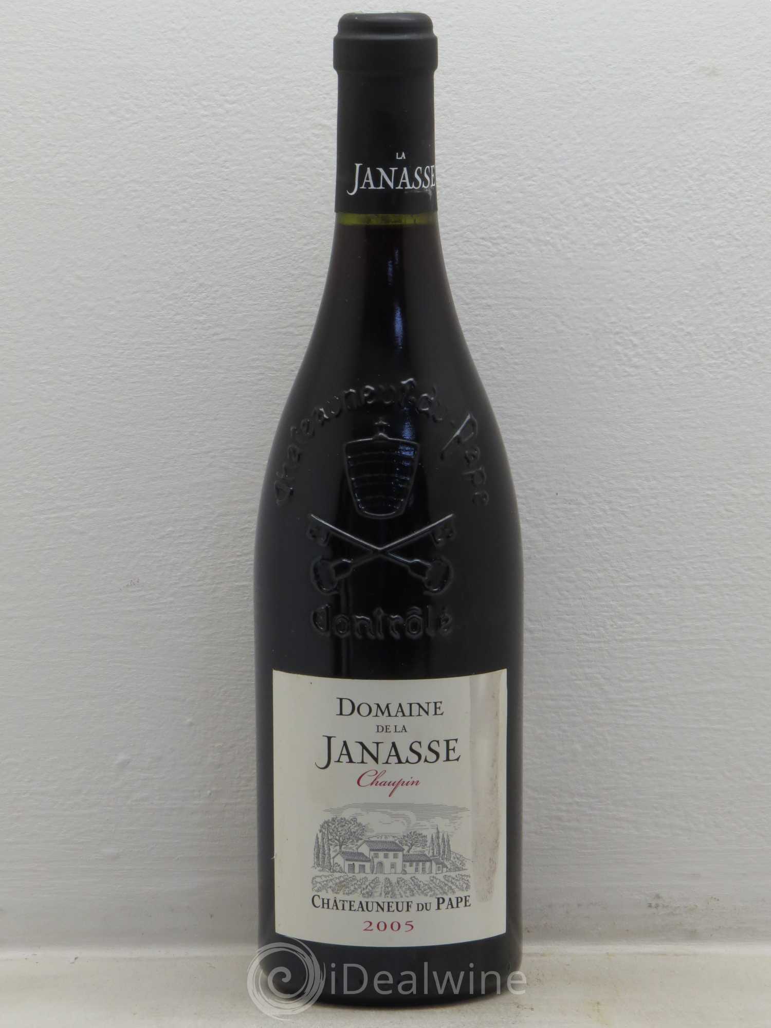 Châteauneuf-du-Pape Cuvée Chaupin La Janasse (Domaine de) 2005 - Lot de 6 bouteilles - 0