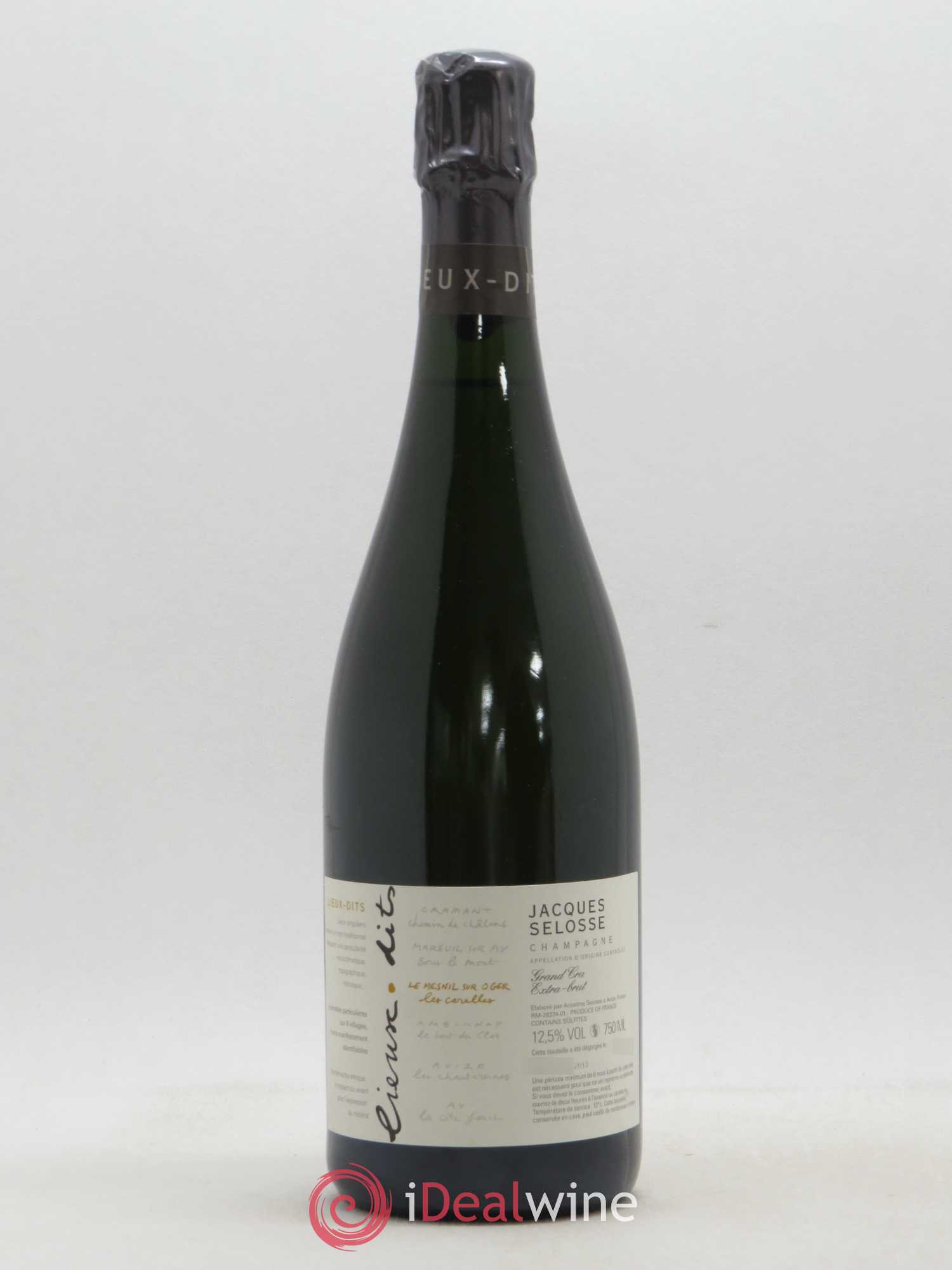 Les Carelles Blanc de Blancs Jacques Selosse - Lot de 1 bouteille - 0