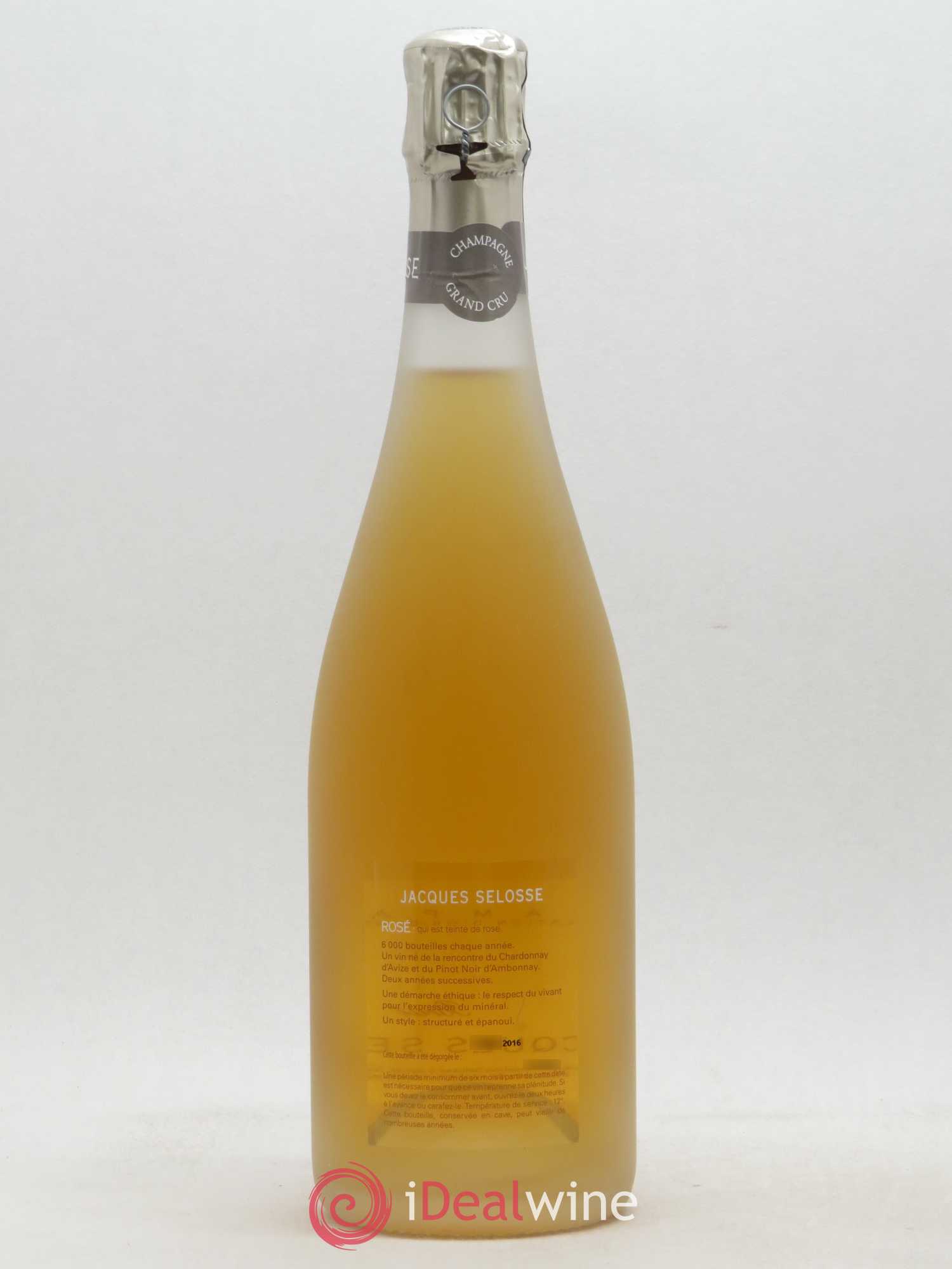 Rosé Brut Jacques Selosse - Lot de 1 bouteille - 1