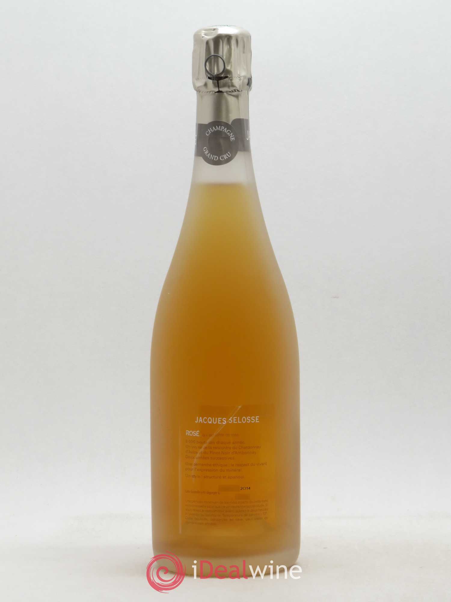 Rosé Brut Jacques Selosse - Lot de 1 bouteille - 1