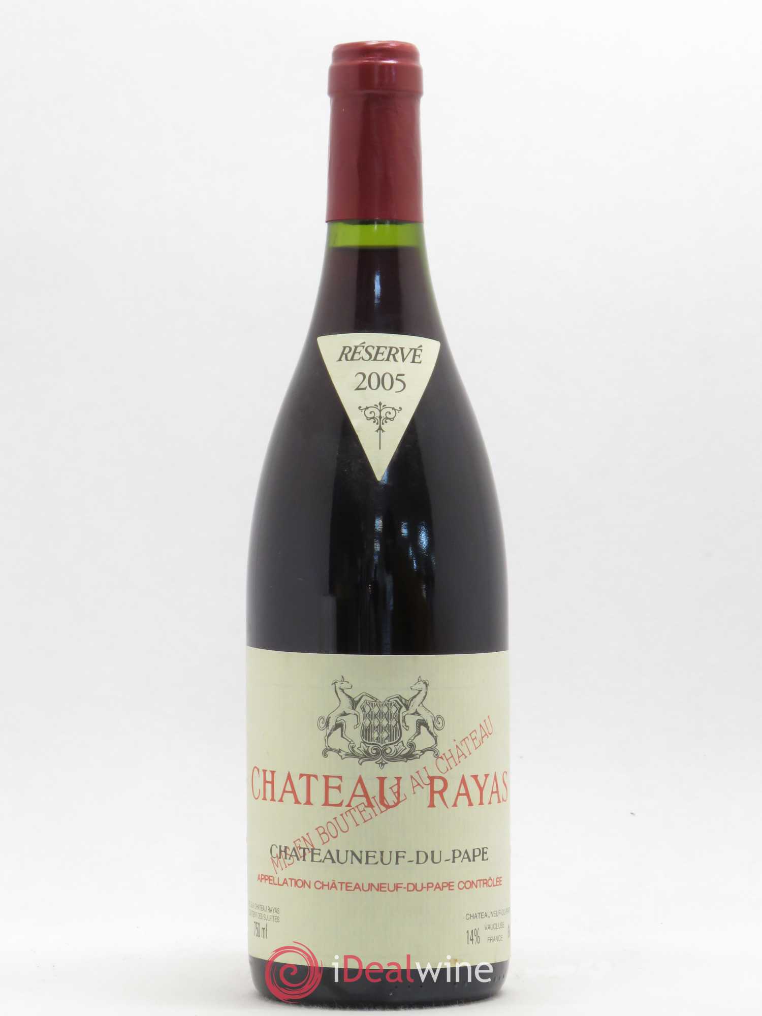 Châteauneuf-du-Pape Château Rayas Emmanuel Reynaud 2005 - Lot de 1 bouteille - 0