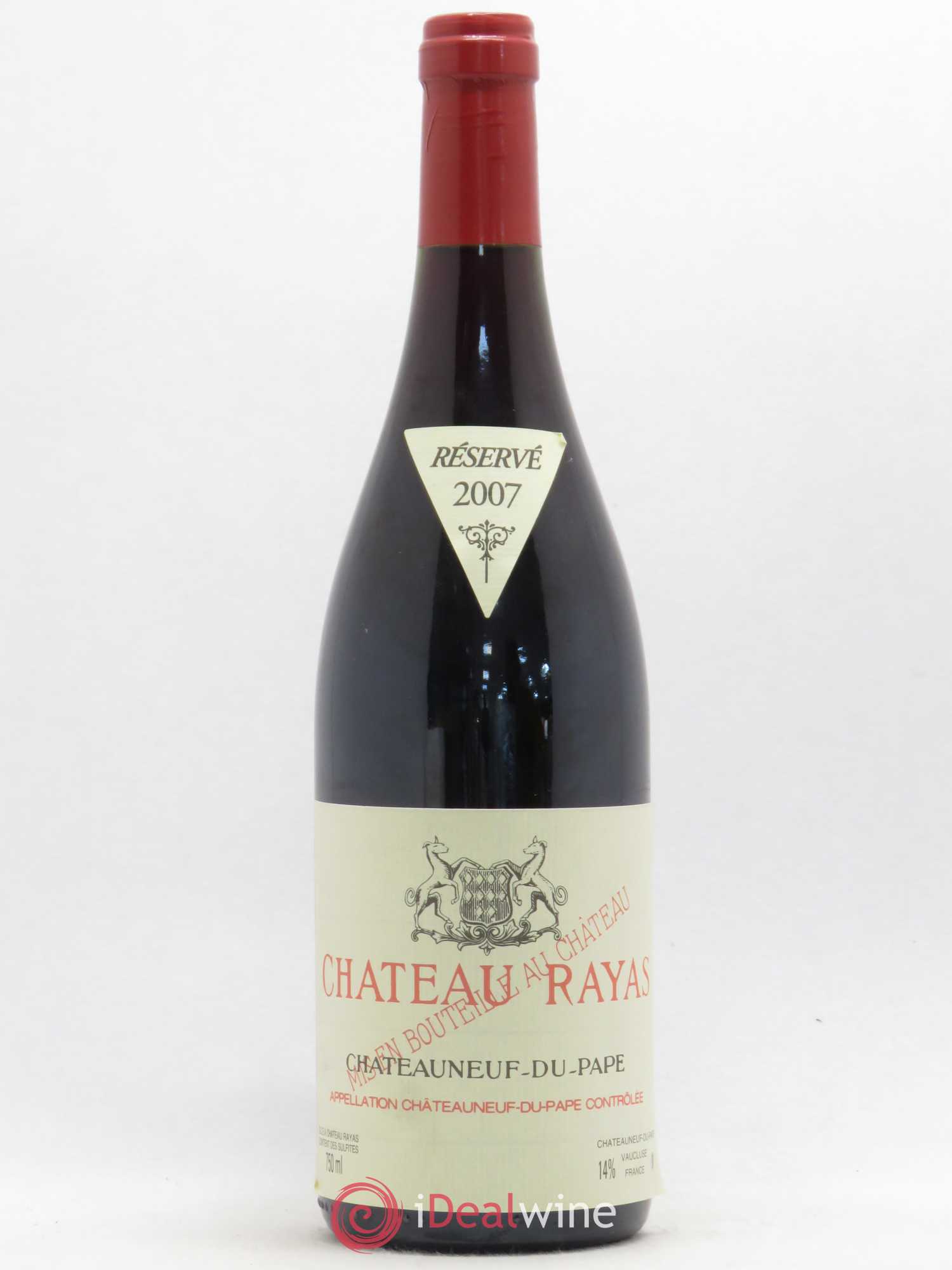 Châteauneuf-du-Pape Château Rayas Emmanuel Reynaud 2007 - Lot de 1 bouteille - 0
