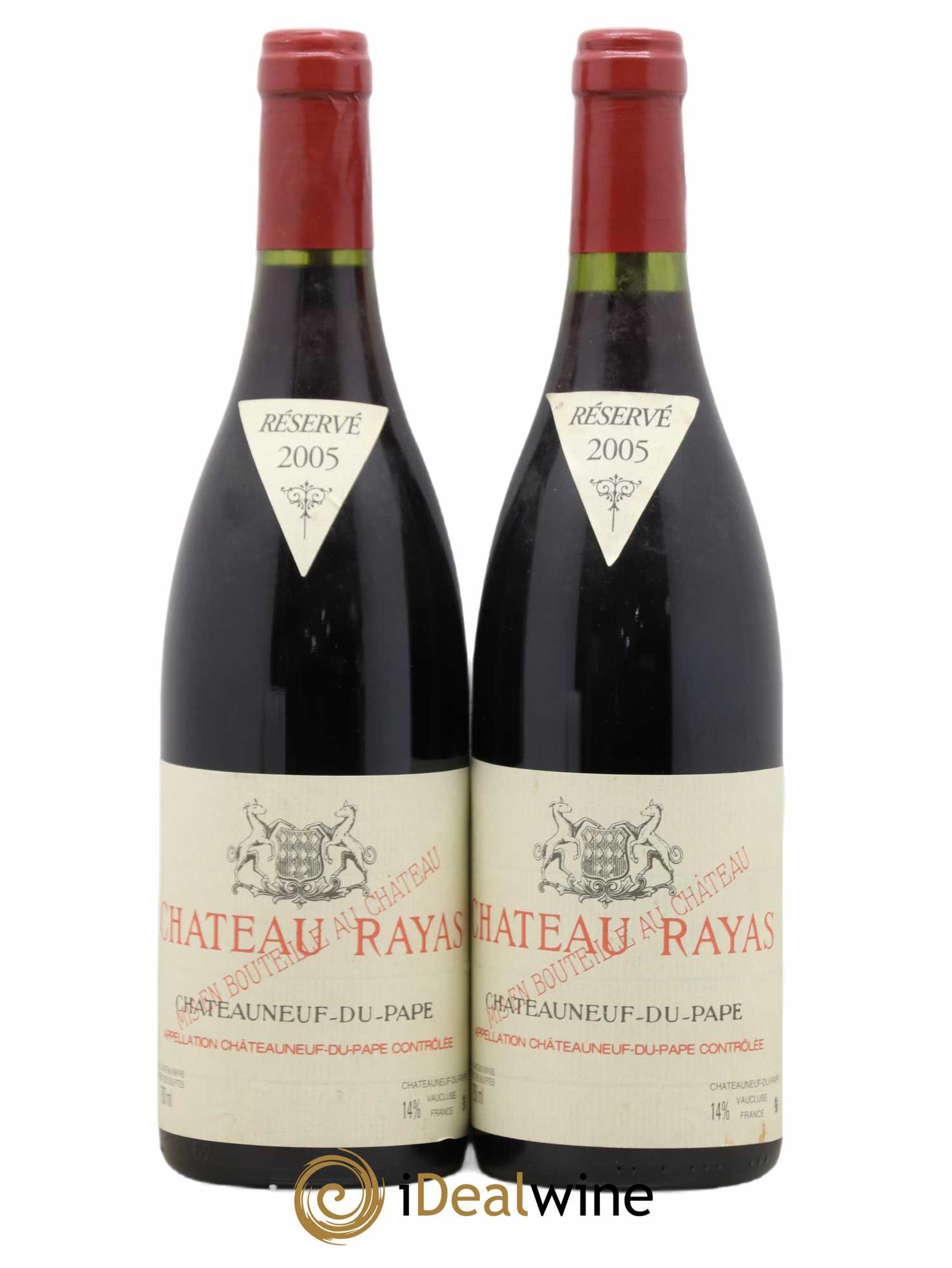 Châteauneuf-du-Pape Château Rayas Emmanuel Reynaud 2005 - Lot de 2 bouteilles - 0