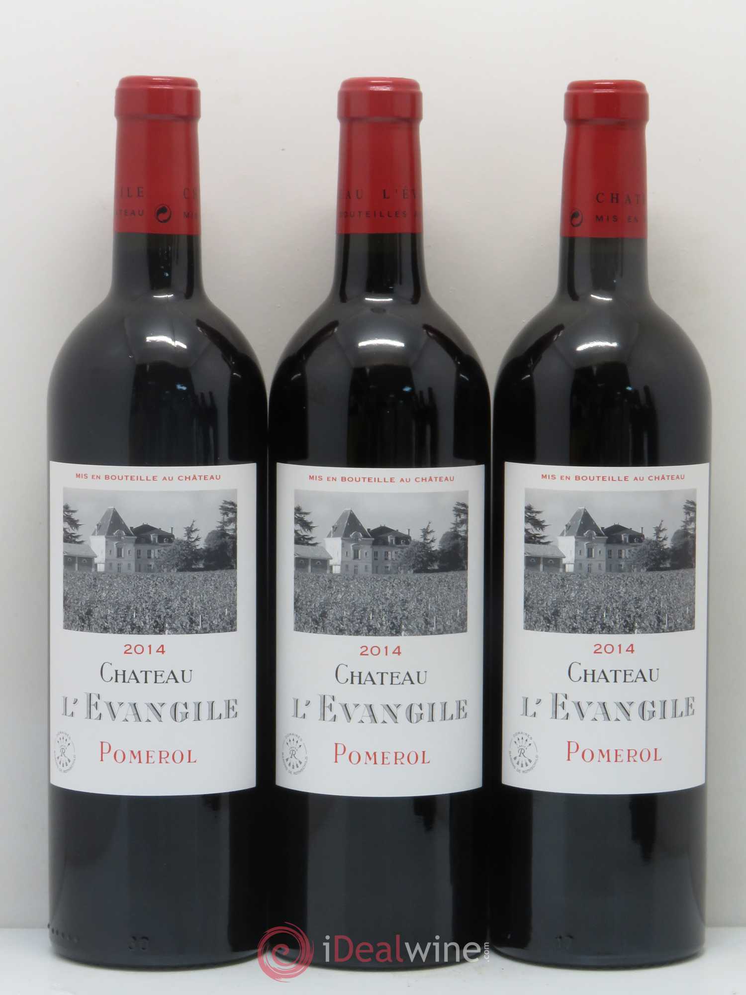 Château l' Évangile 2014 - Lot de 6 bouteilles - 1