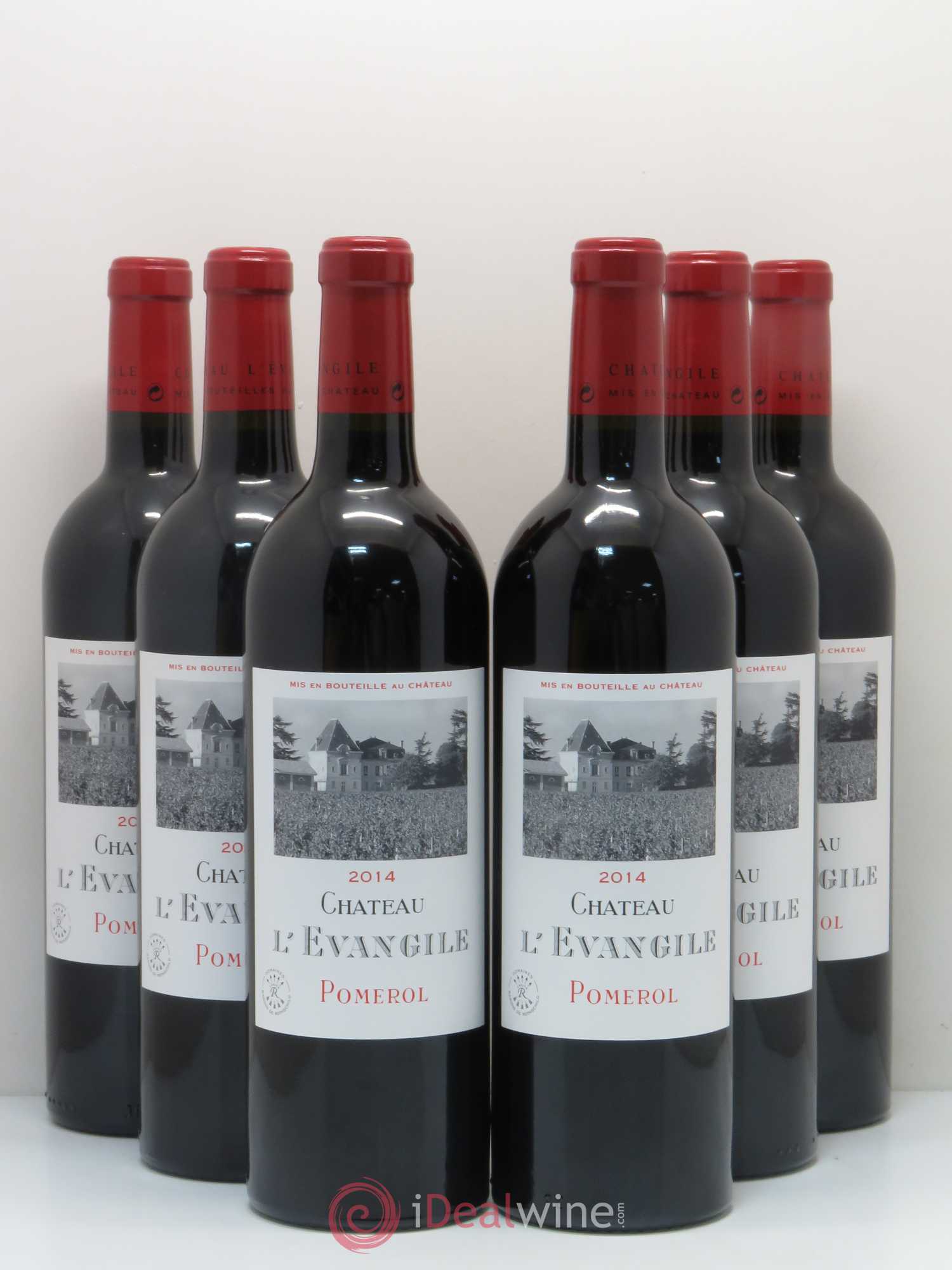 Château l' Évangile 2014 - Lot de 6 bouteilles - 0