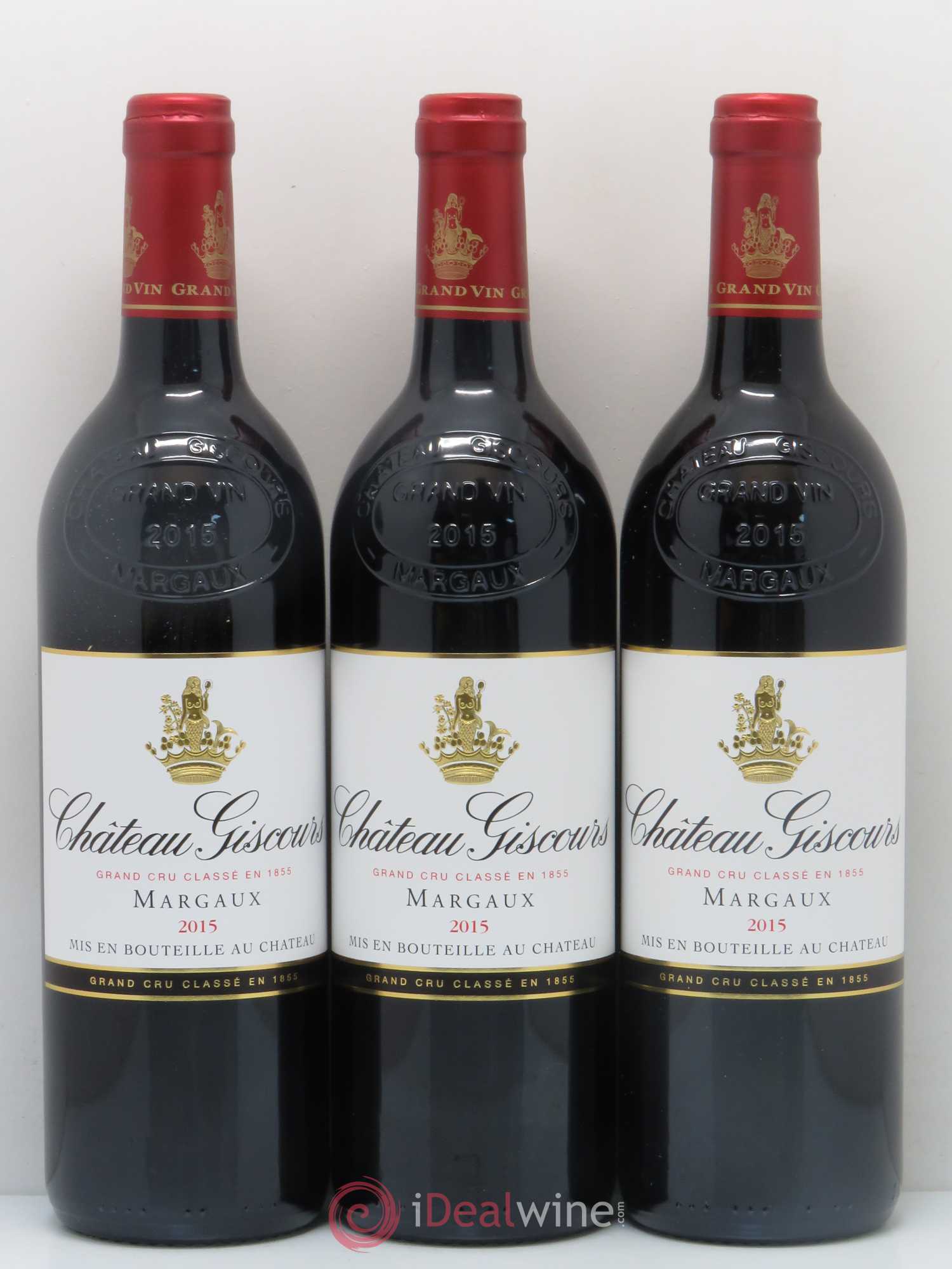 Château Giscours 3ème Grand Cru Classé 2015 - Lot de 12 bouteilles - 1