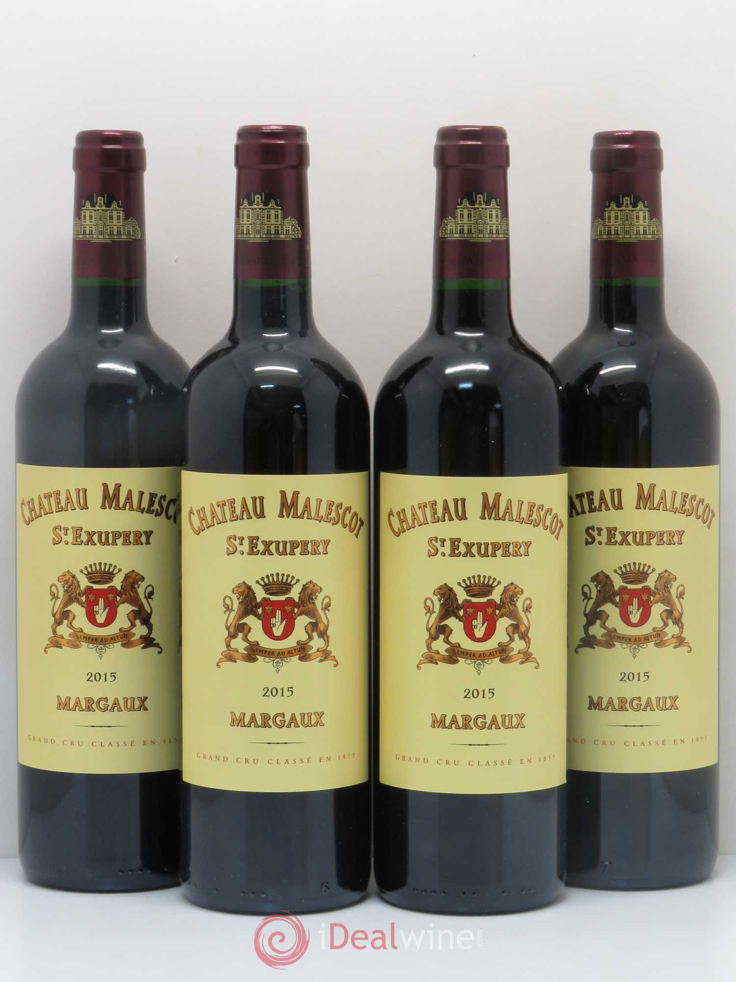 Château Malescot Saint-Exupéry 3ème Grand Cru Classé 2015 - Lot de 4 bouteilles - 0