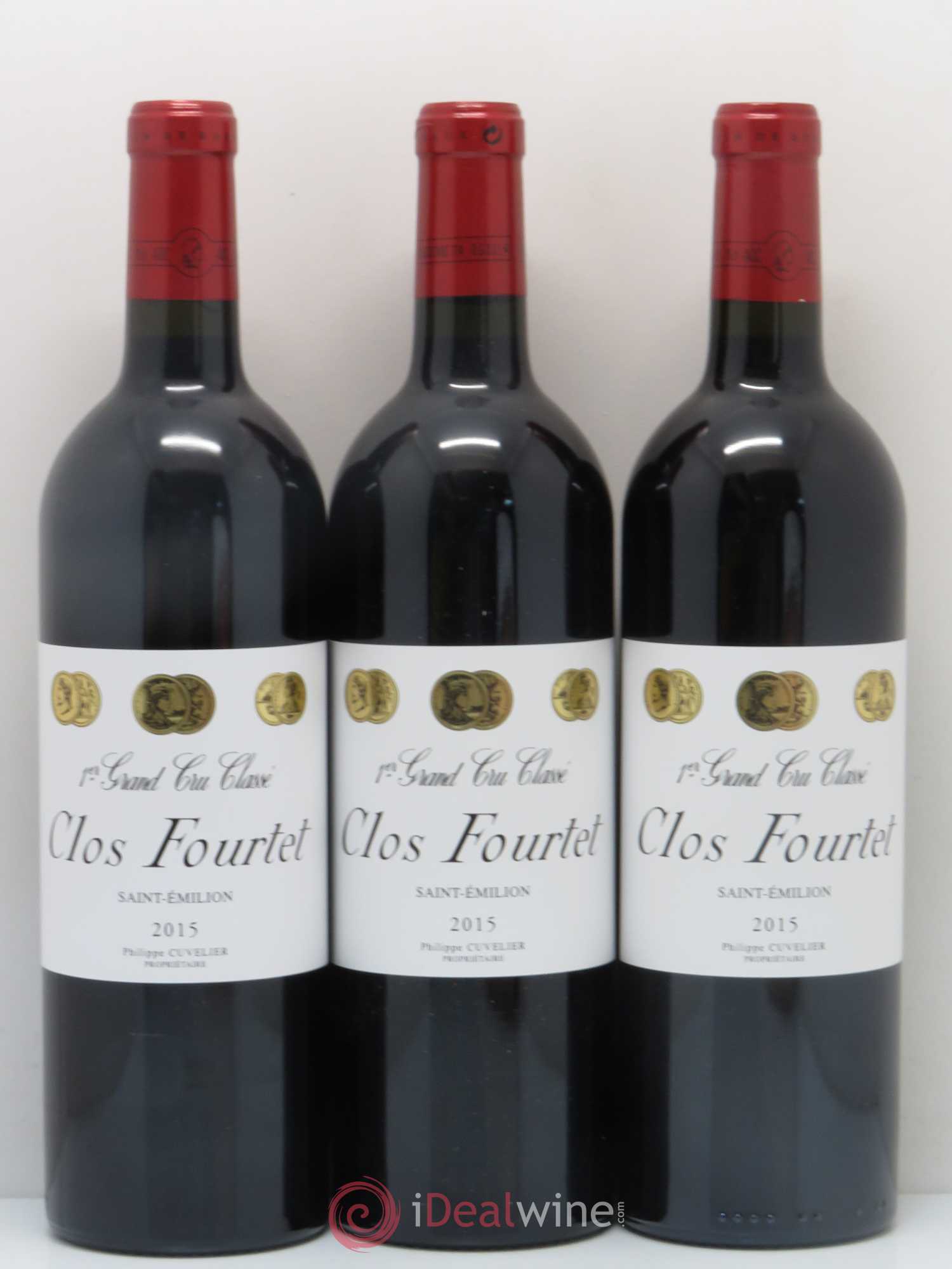 Clos Fourtet 1er Grand Cru Classé B 2015 - Lot de 6 bouteilles - 2