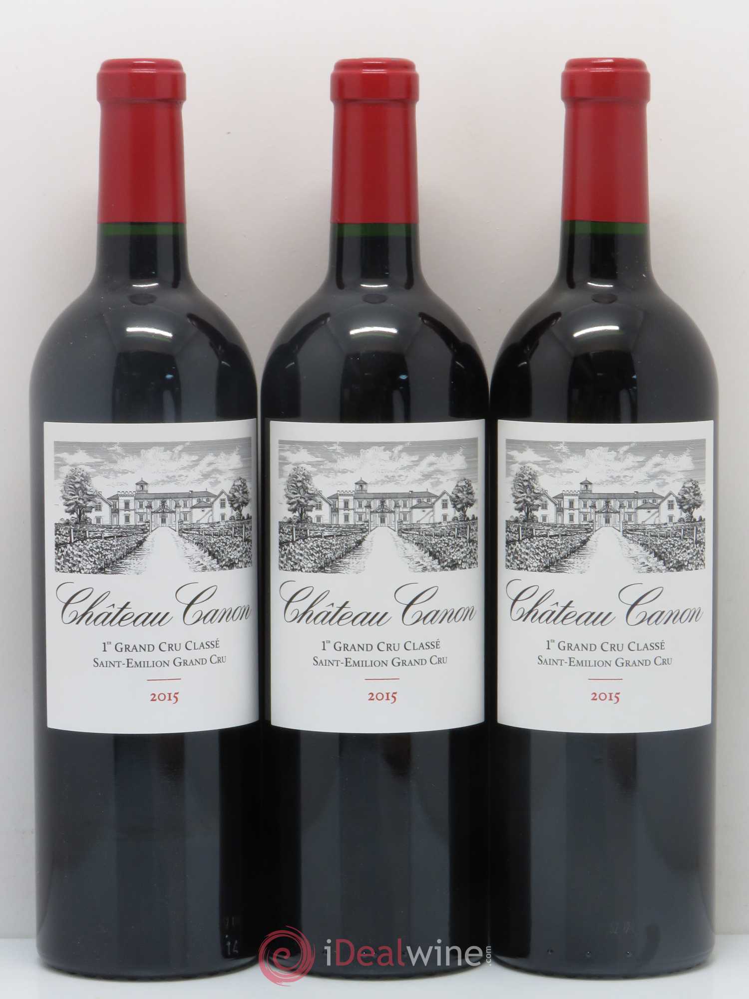 Château Canon 1er Grand Cru Classé B 2015 - Lot de 12 bouteilles - 3