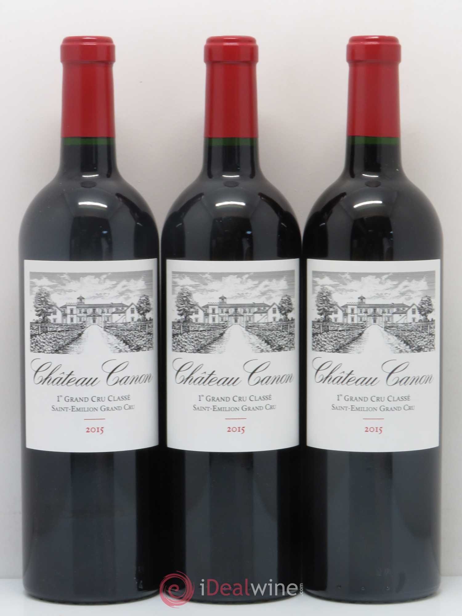 Château Canon 1er Grand Cru Classé B 2015 - Lot de 12 bouteilles - 4