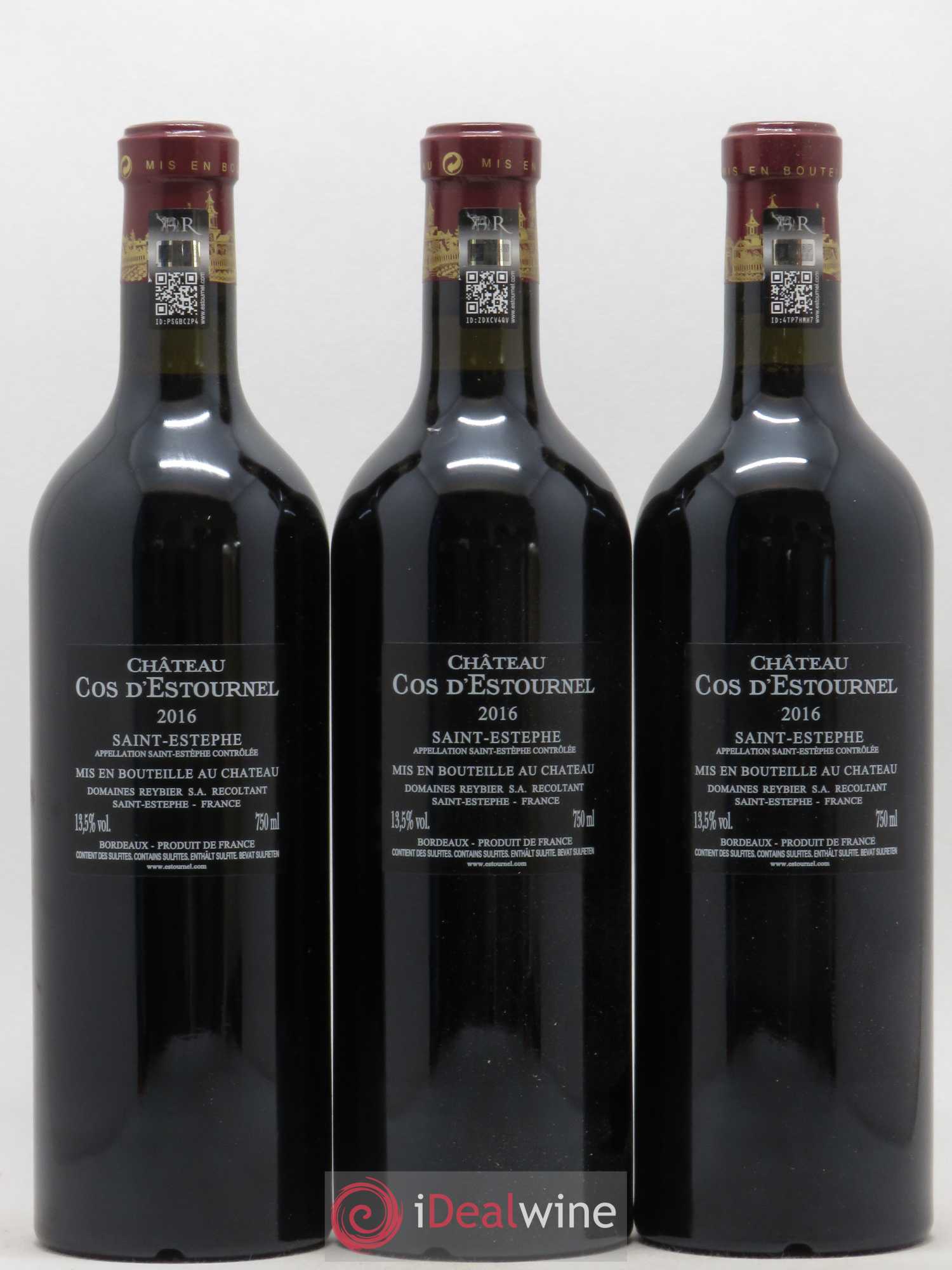 Cos d'Estournel 2ème Grand Cru Classé 2016 - Lot de 6 bouteilles - 2