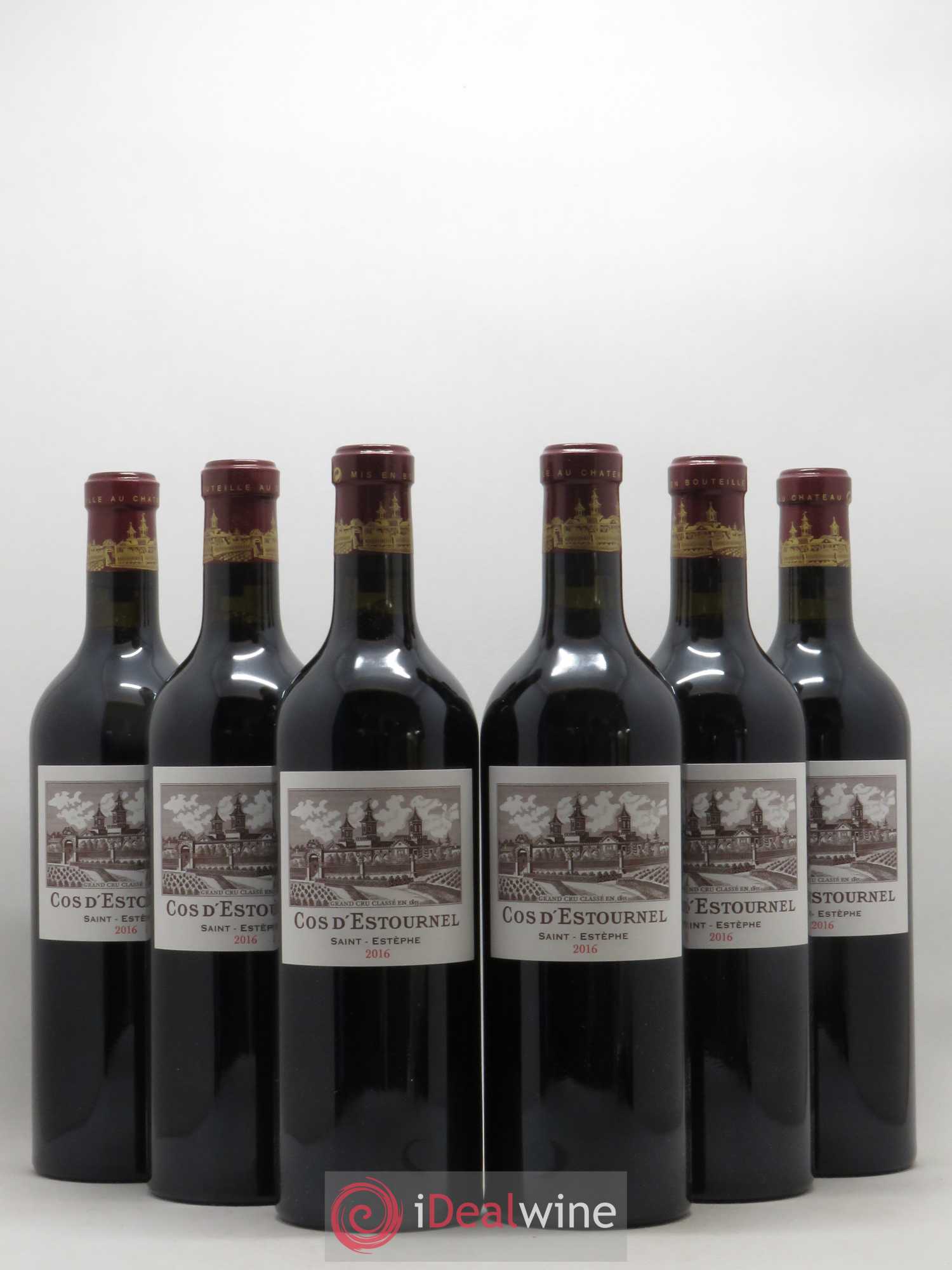 Cos d'Estournel 2ème Grand Cru Classé 2016 - Lot de 6 bouteilles - 0